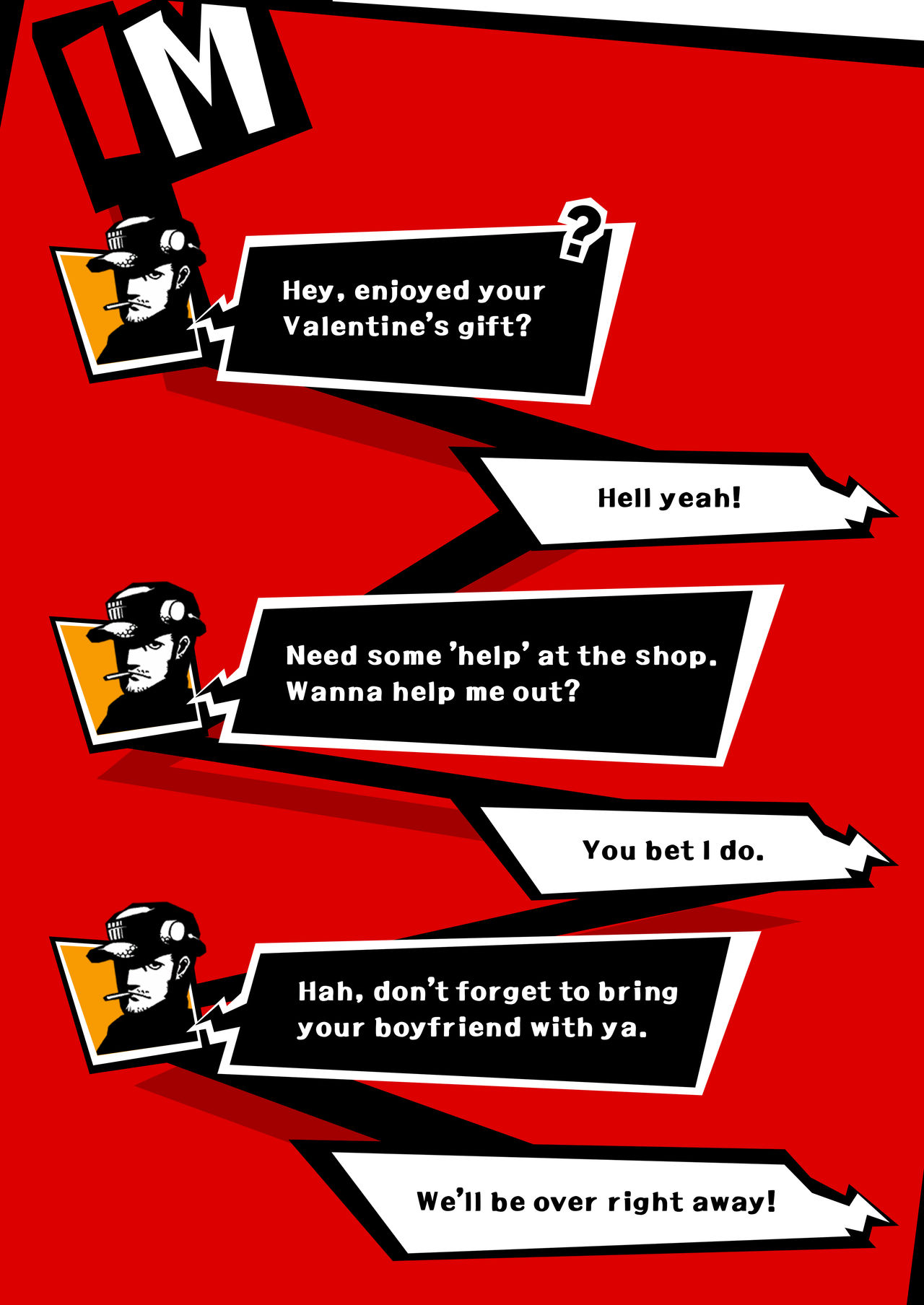 Secret Valentine: P5 Comic - Page 13