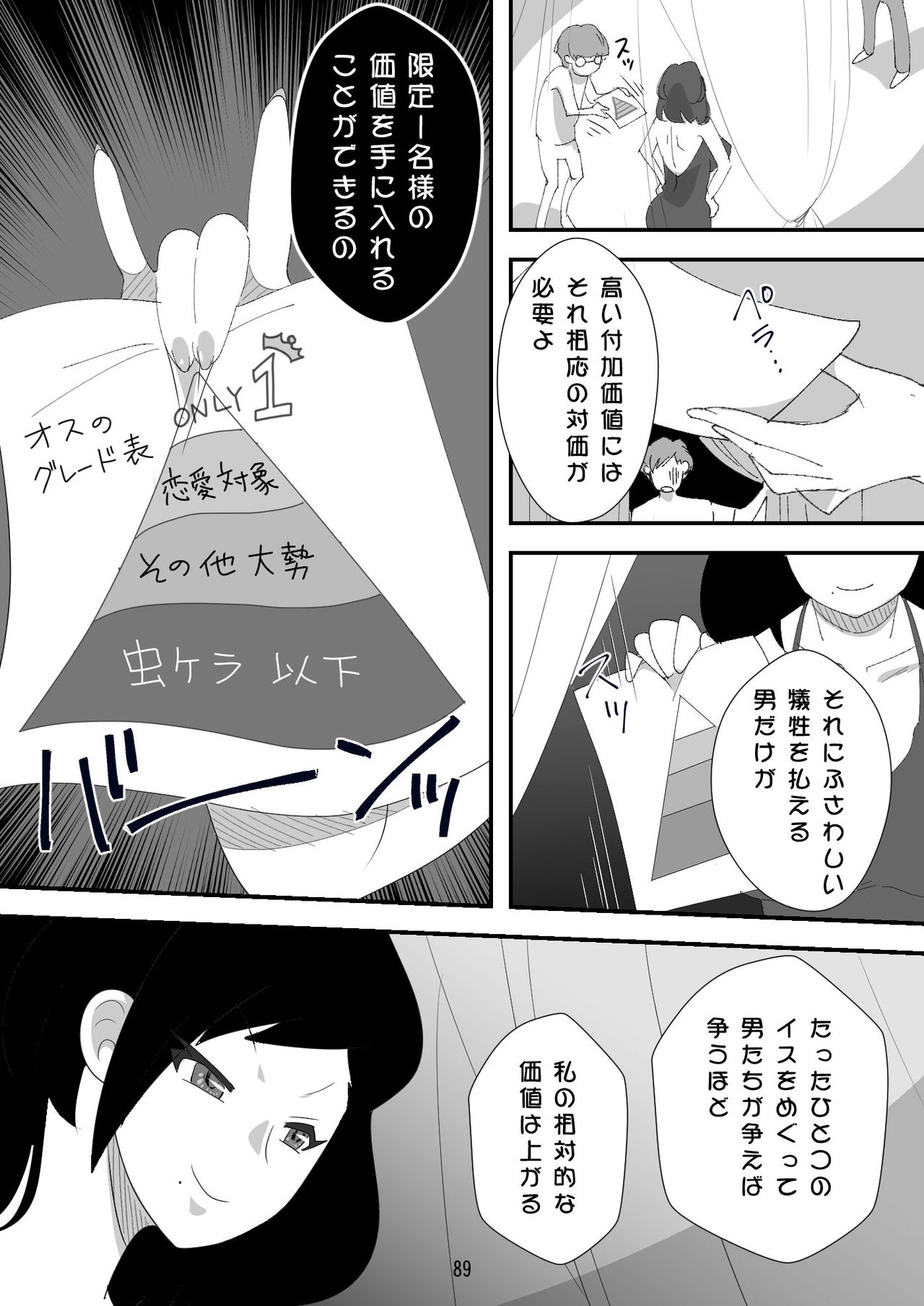 Shojo Bitch ~Mitsugi Maso Tarashi no Onna~ - Page 89