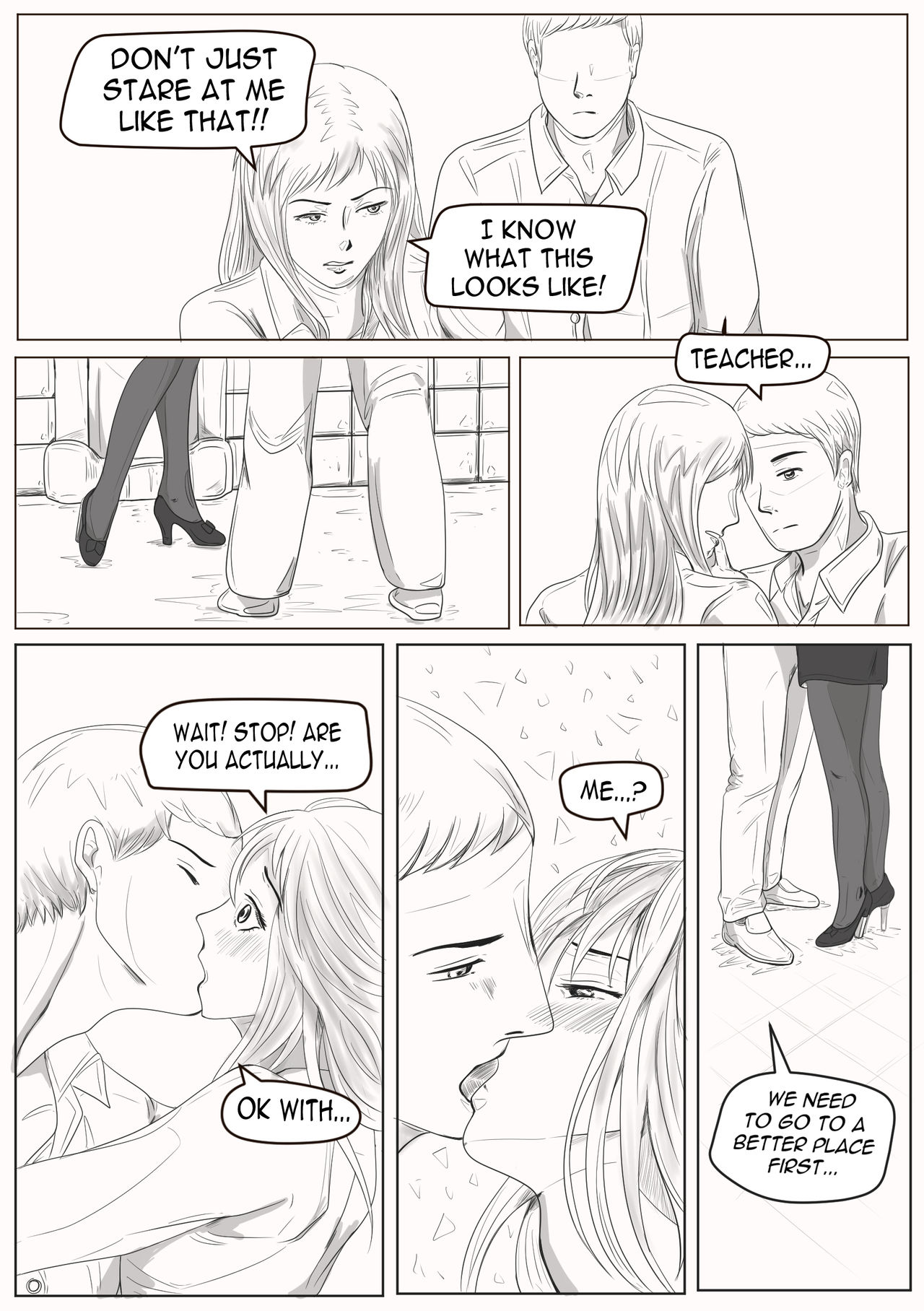 Tears of crossdressing sensei - Page 9
