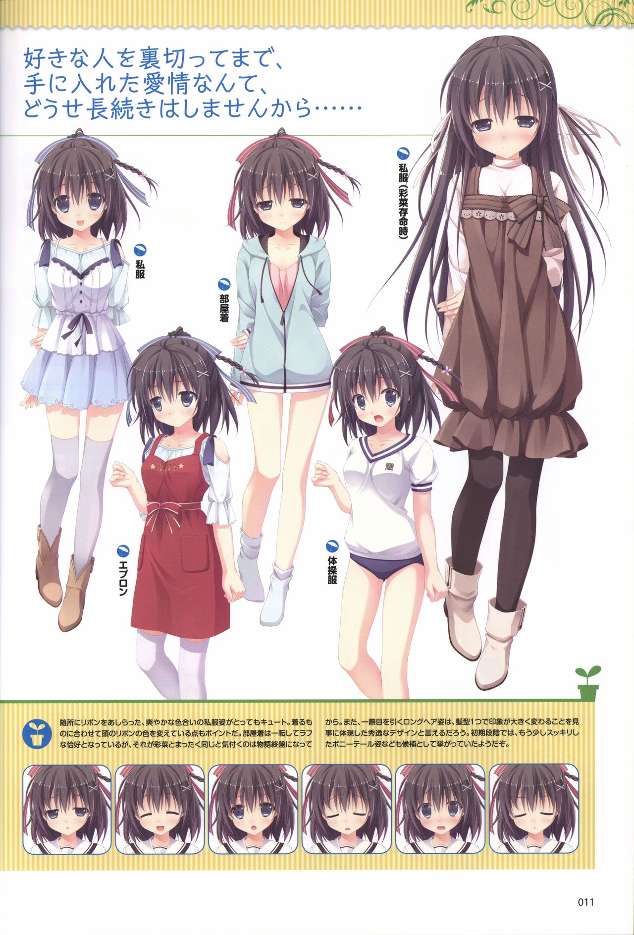 Hare Nochi Kitto Nanohana Biyori Visual Fanbook - Page 10
