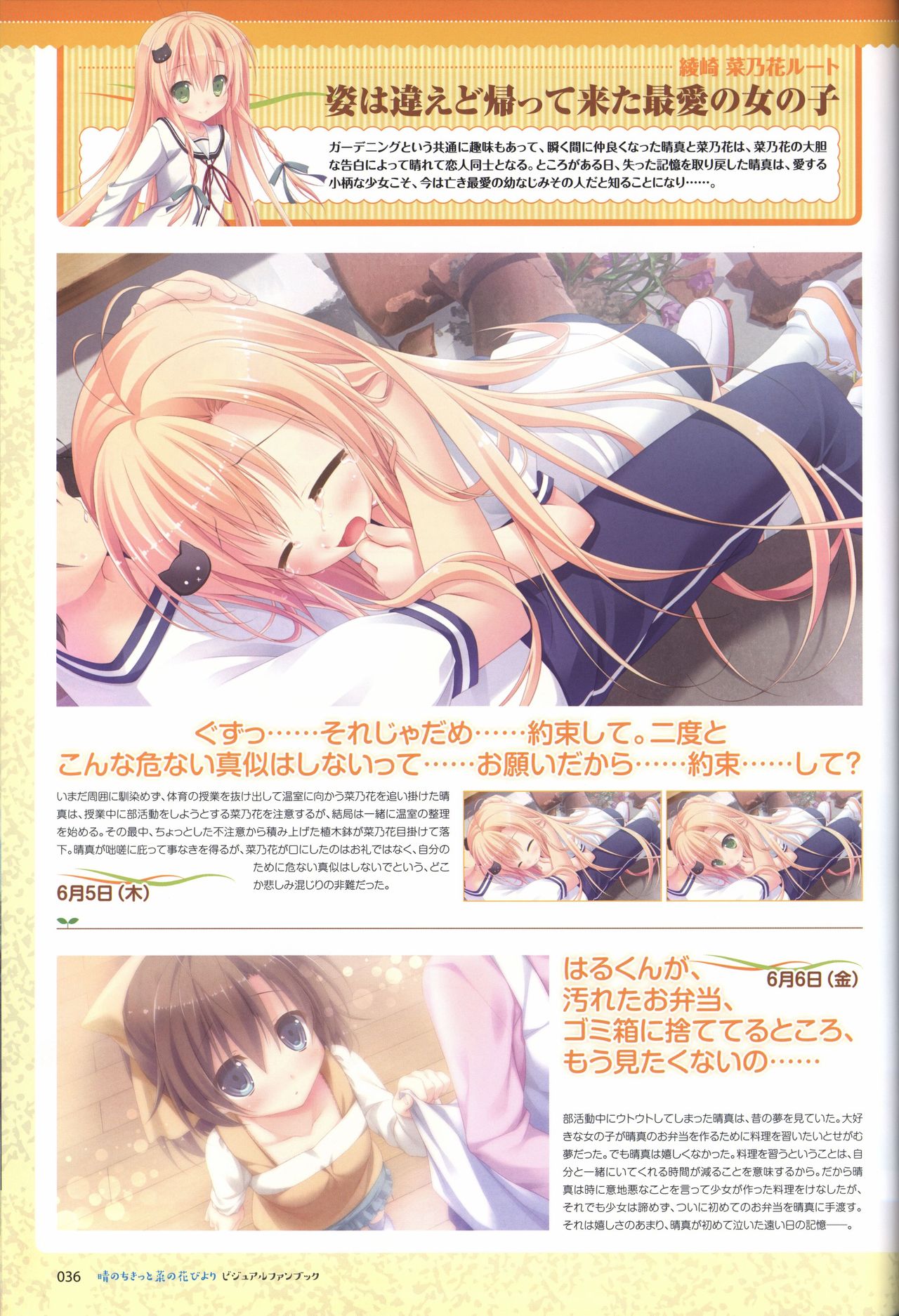 Hare Nochi Kitto Nanohana Biyori Visual Fanbook - Page 35
