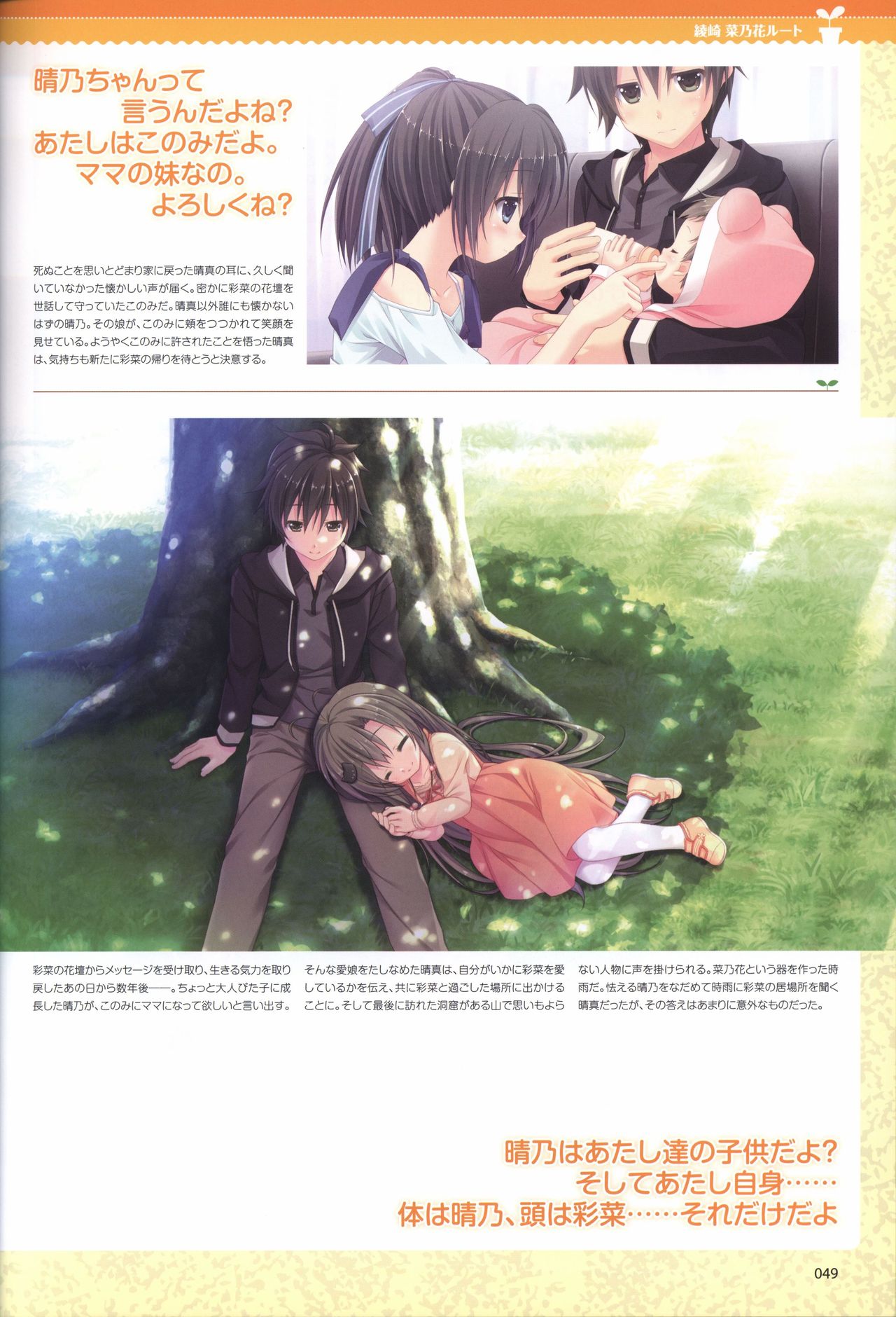 Hare Nochi Kitto Nanohana Biyori Visual Fanbook - Page 48