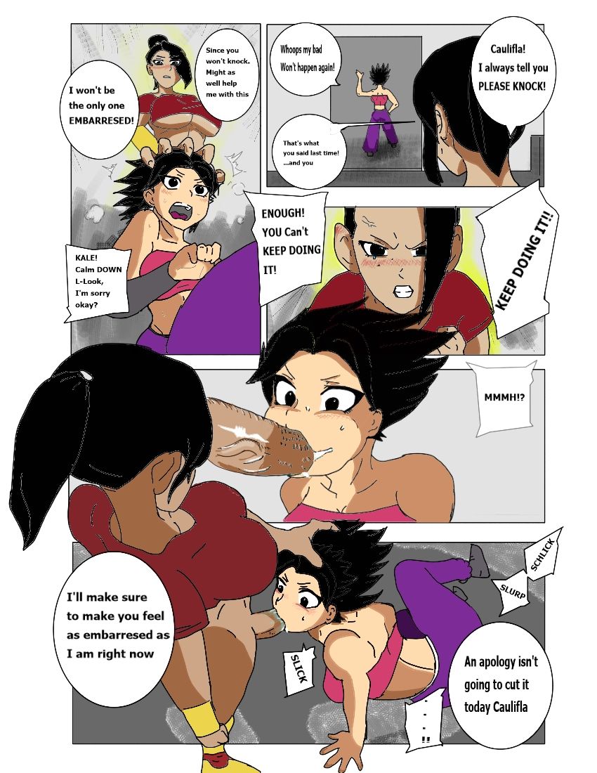 Training Day! Caulifla x Kale! - Page 3