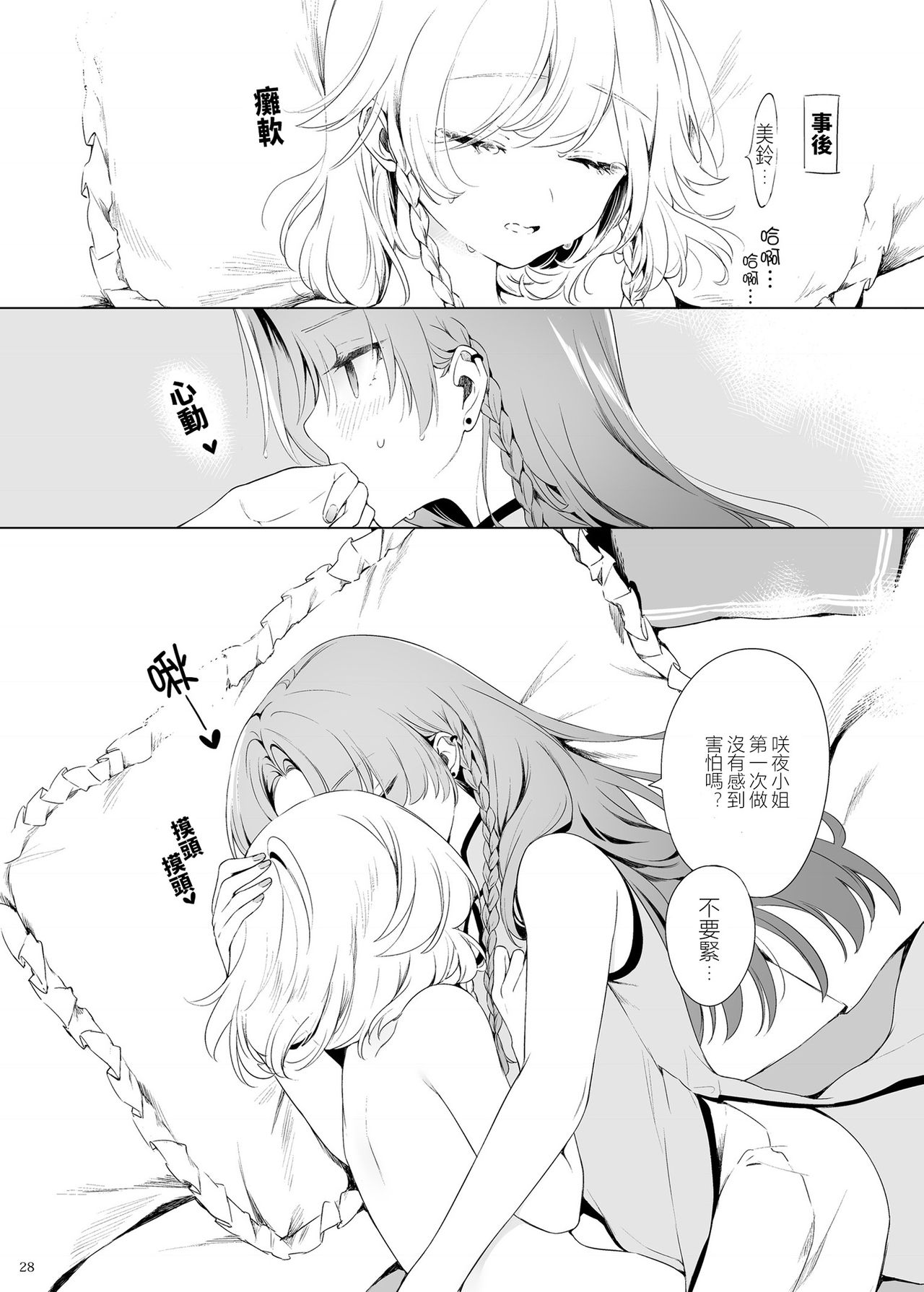 Meiling ni Kawaigarareru Sakuya-san ga Mitai Hon | 想看被美鈴寵愛的咲夜小姐的同人本 - Page 28