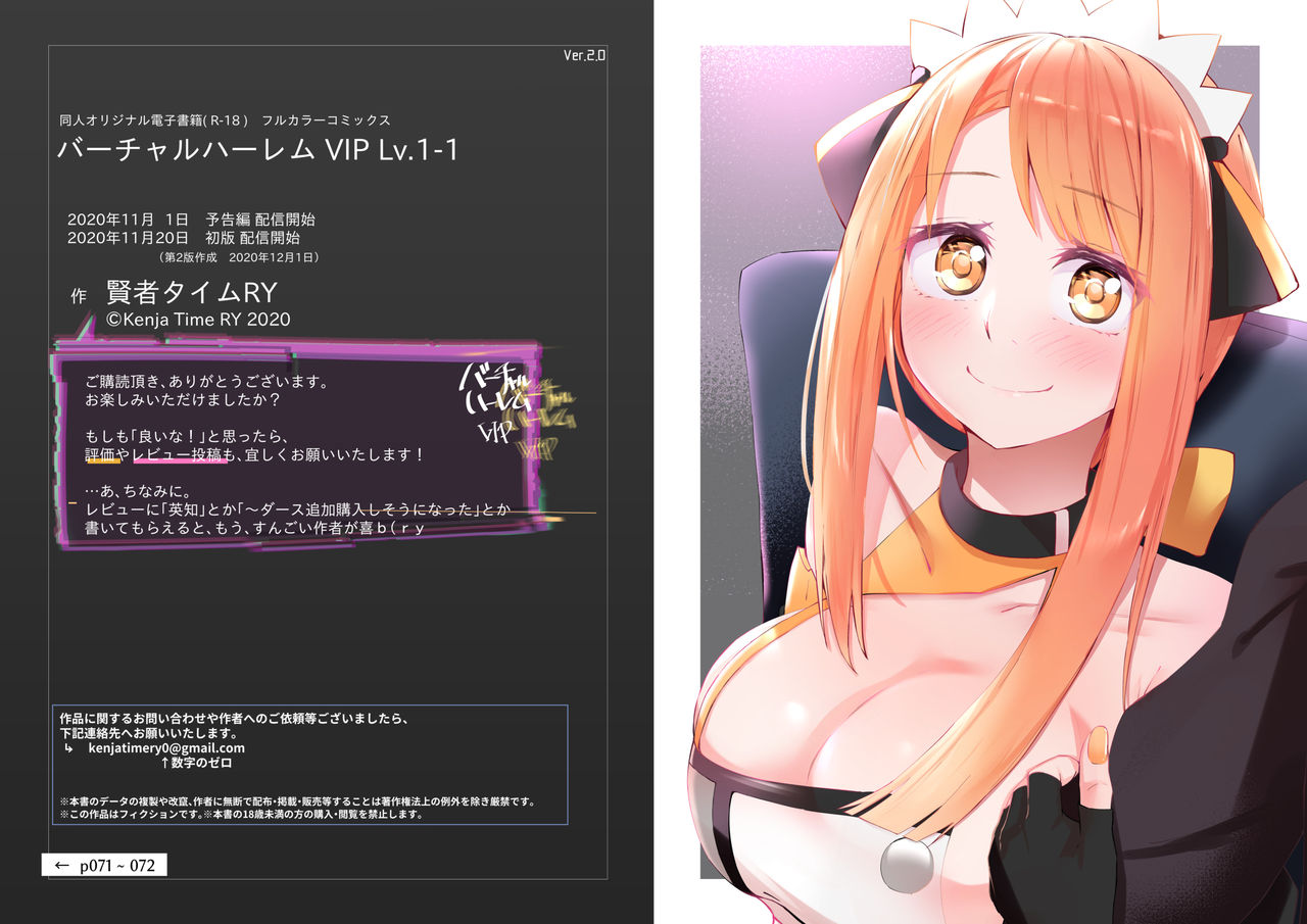 バーチャルハーレムVIP Lv.1-1 - Page 115