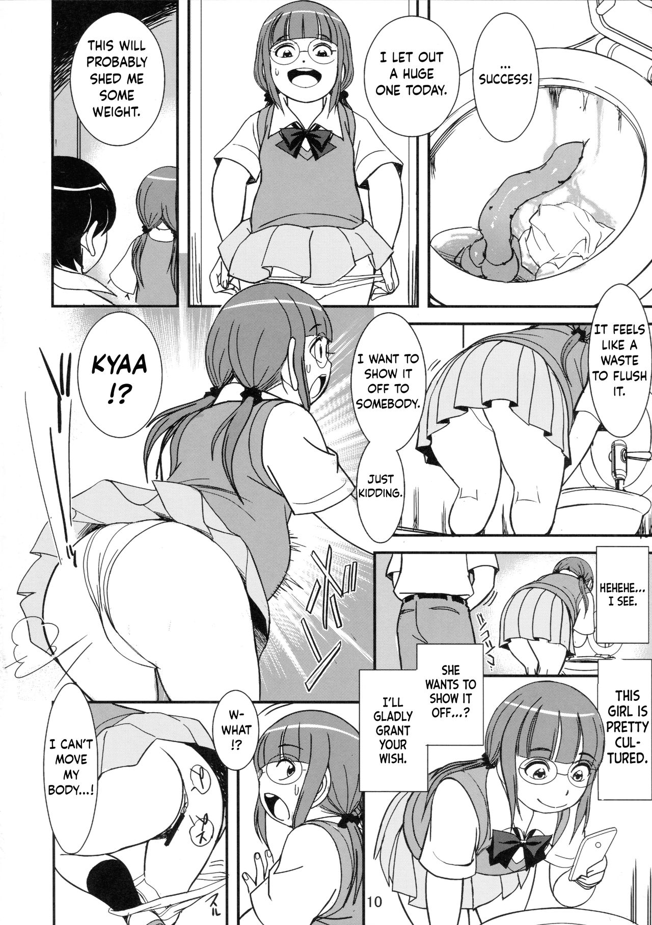 Chounouryoku de Nozoke! Joshi no Chitai Dappun - Page 11