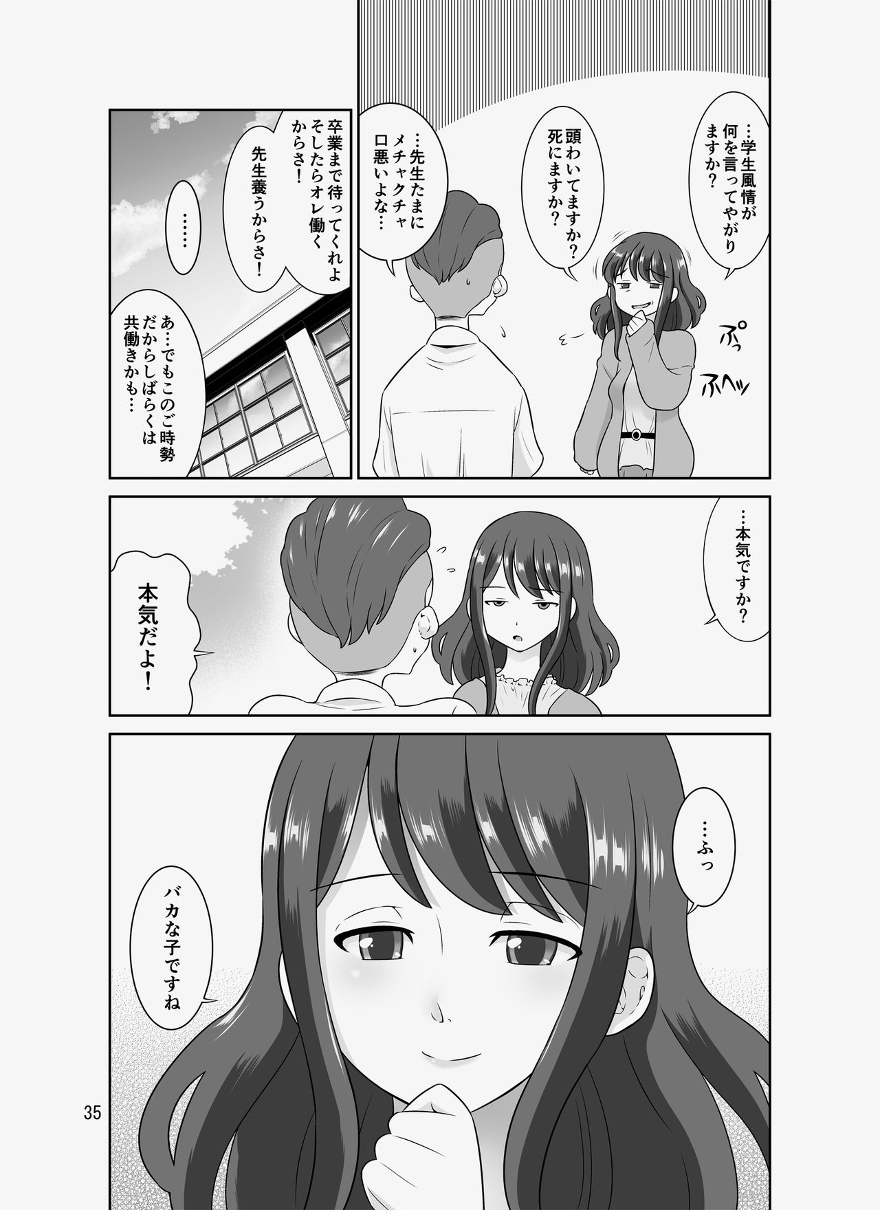 InCha Sensei ~Dakedo Ero BODY~ - Page 35