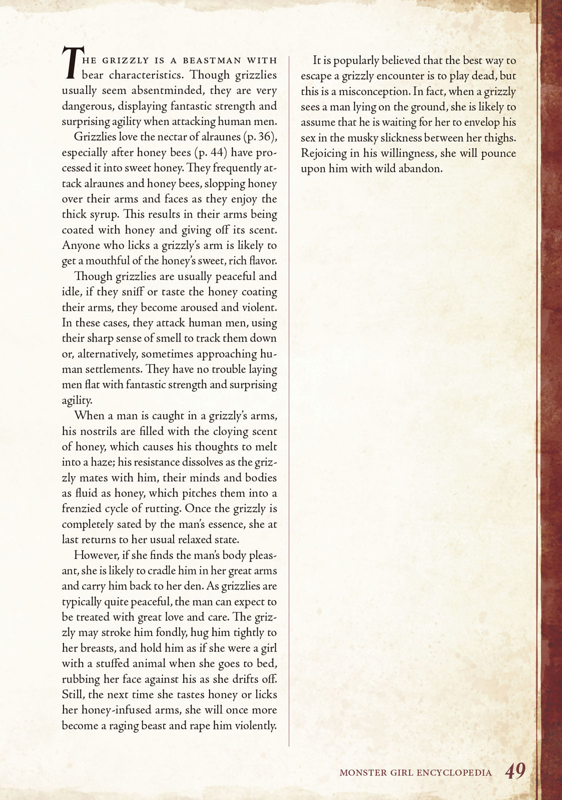 Monster Girl Encyclopedia Vol. 1 - Page 50