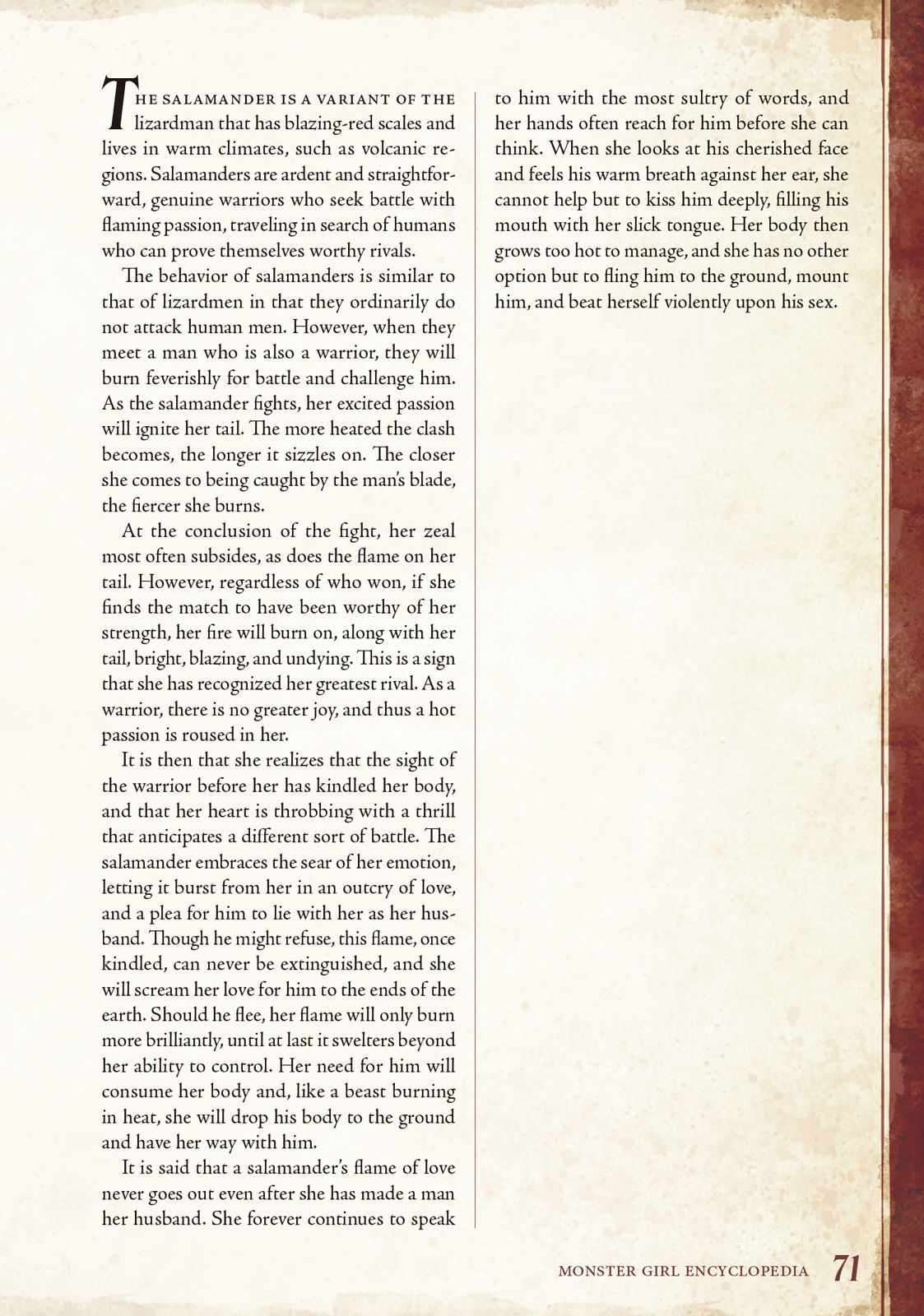 Monster Girl Encyclopedia Vol. 1 - Page 72