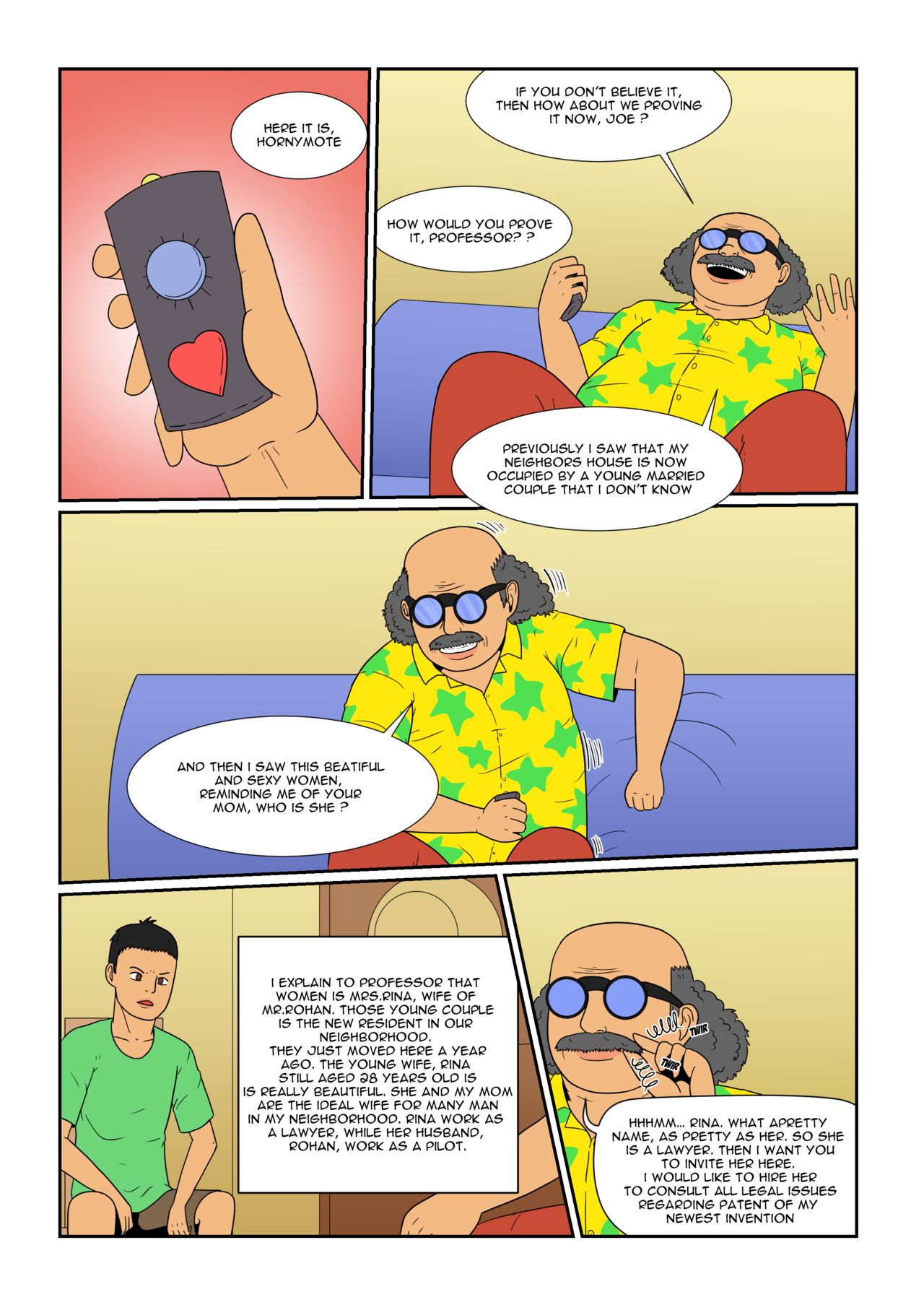 Naughty Professor - censored - Page 19