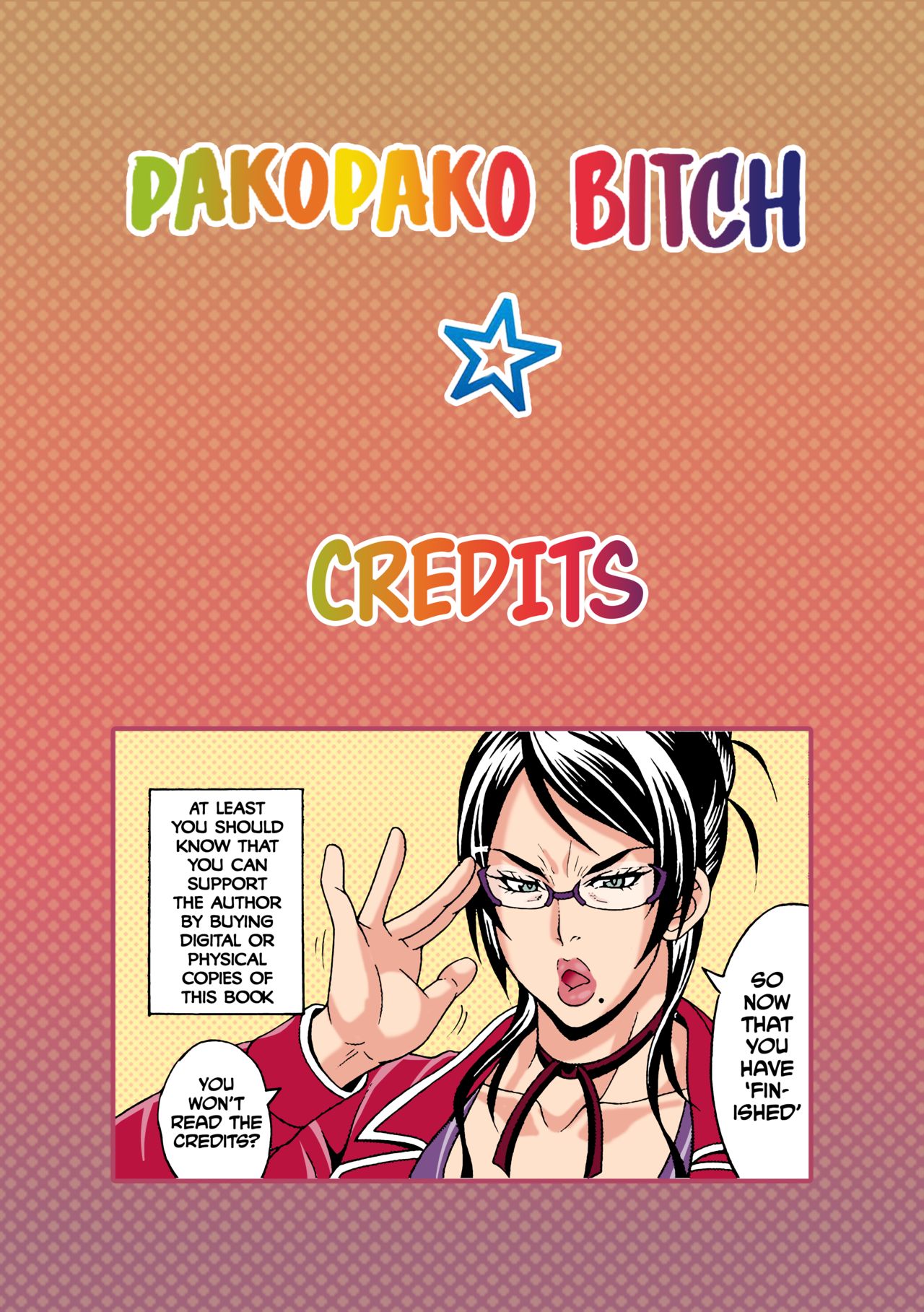 Pakopako Bitch ~Megamori! Mashimashi! Dosukebe Niku~ + Toranoana Leaflet - Page 189