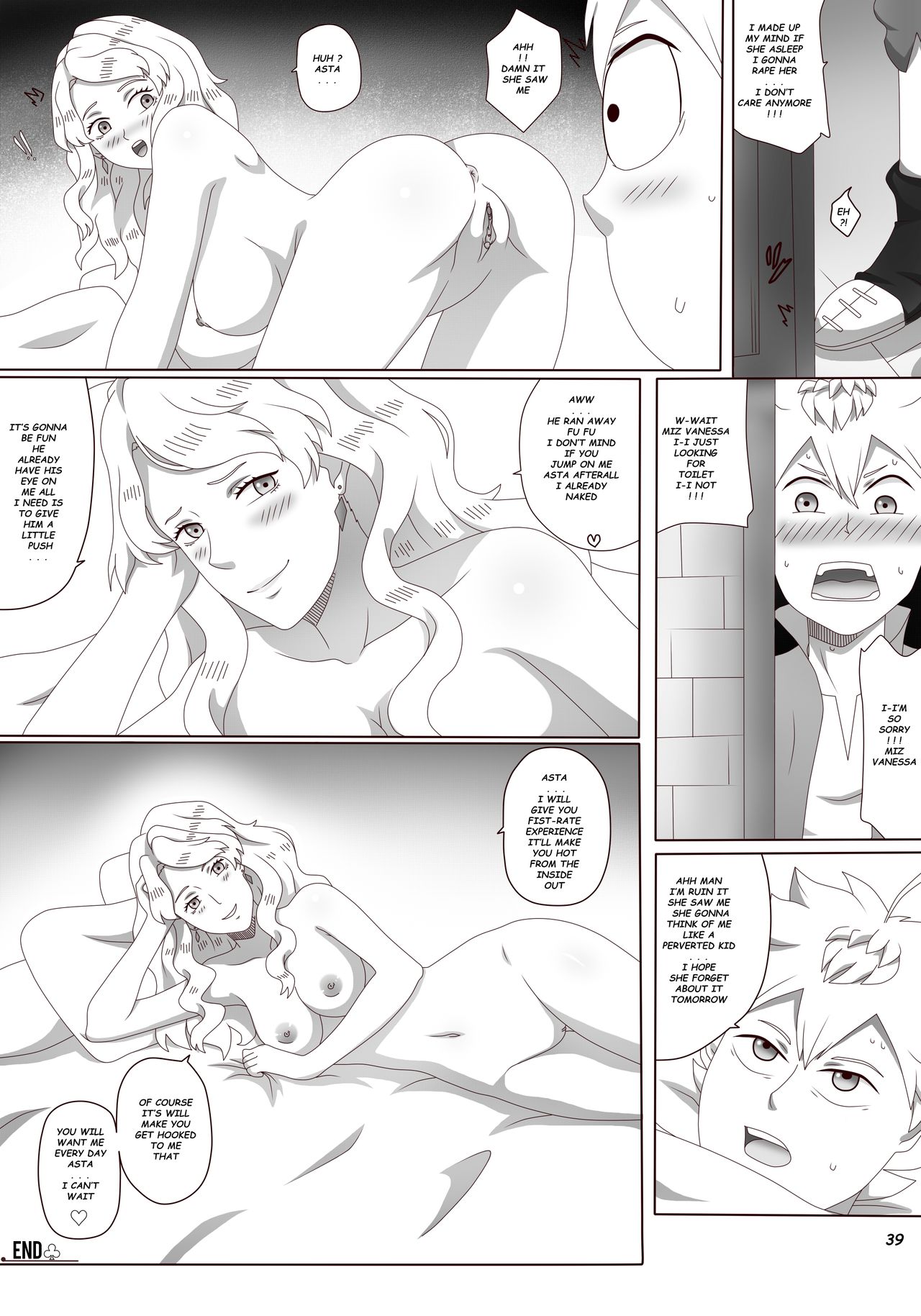 Asta no sukebena hi - Asta´s lascivious day - Page 43