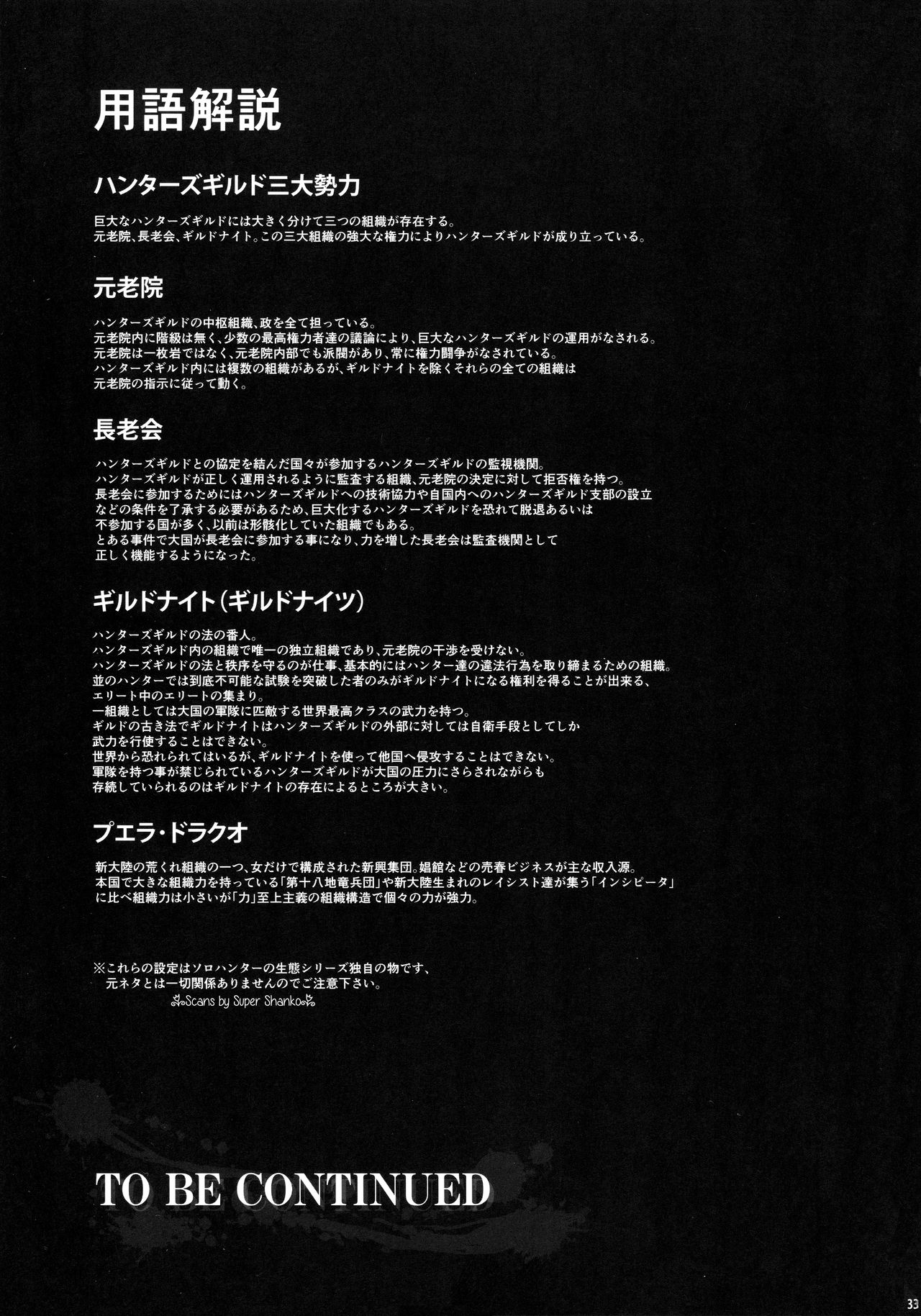 Solo Hunter no Seitai WORLD 6 - Page 32