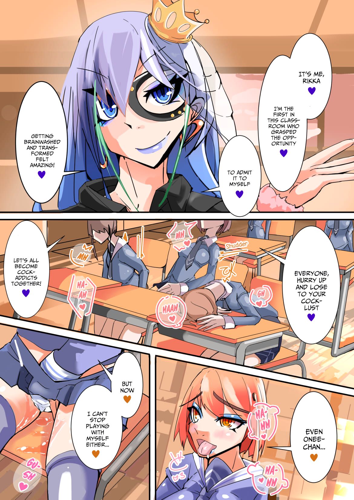 Futanari dorei gakuen-ka keikaku 4 - Page 28