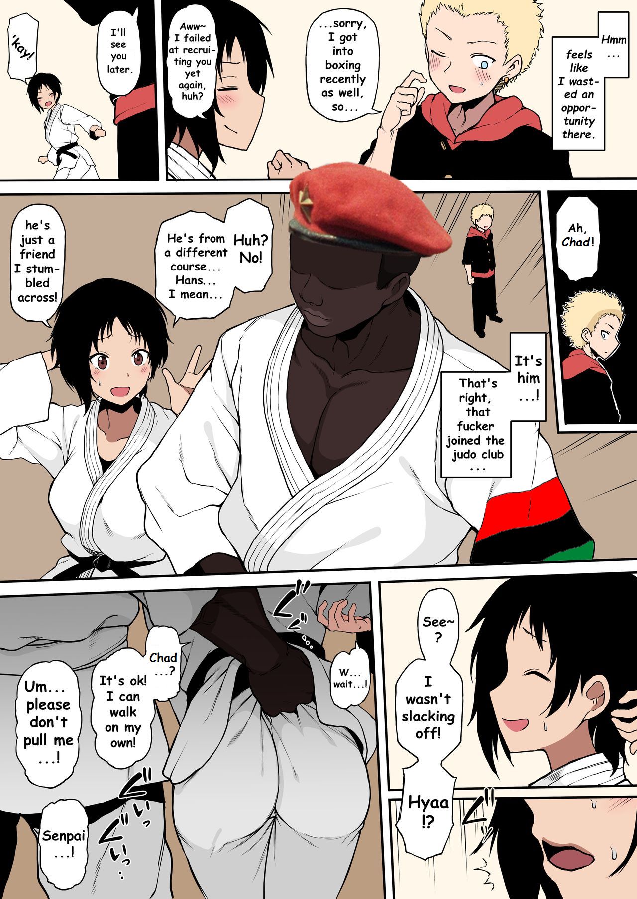 Kokujin no Tenkousei NTR ru - Complete - Page 40