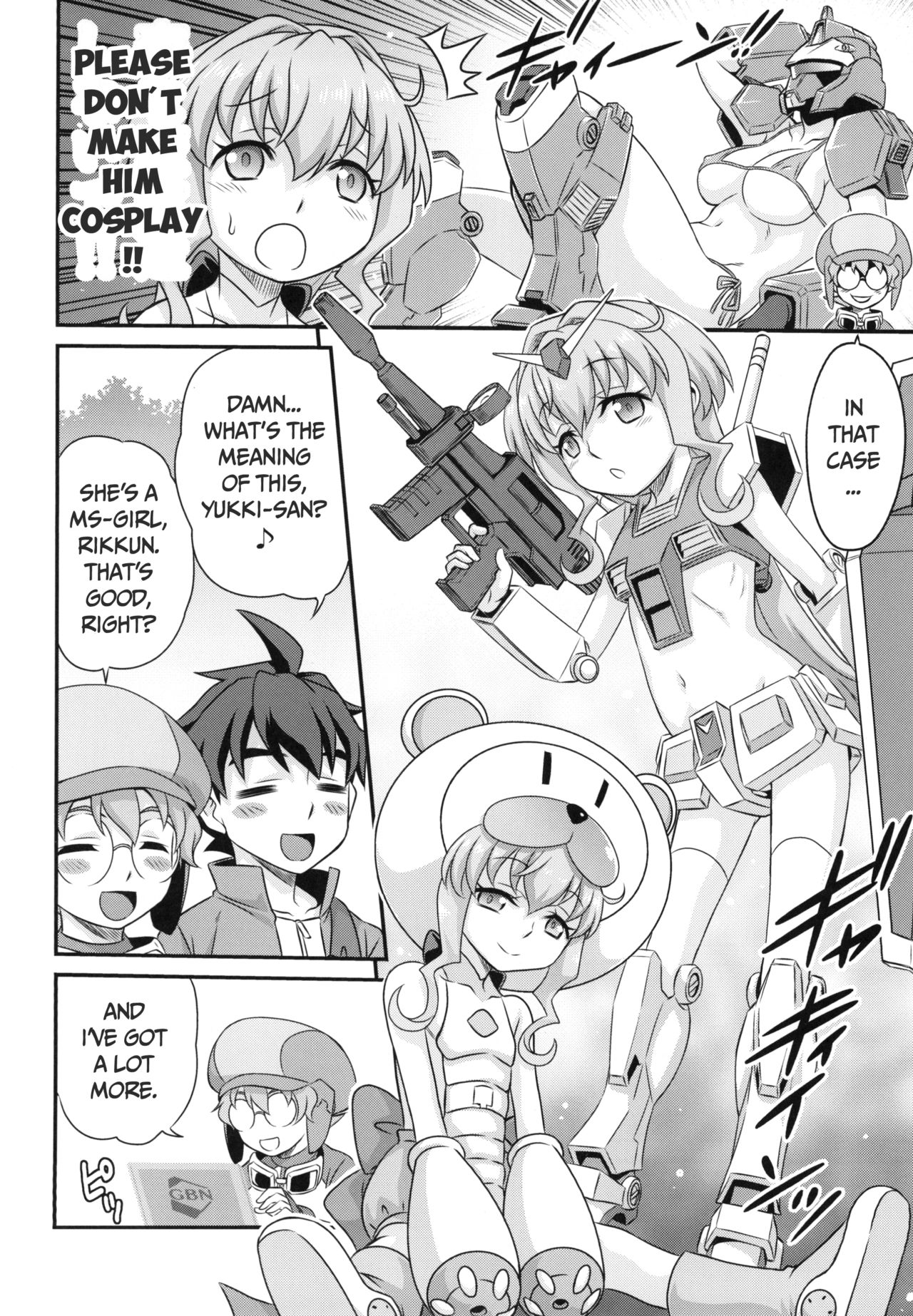 Sara-chan de Mass-Diver!! | Mass-diving in Sarah-chan!! - Page 12