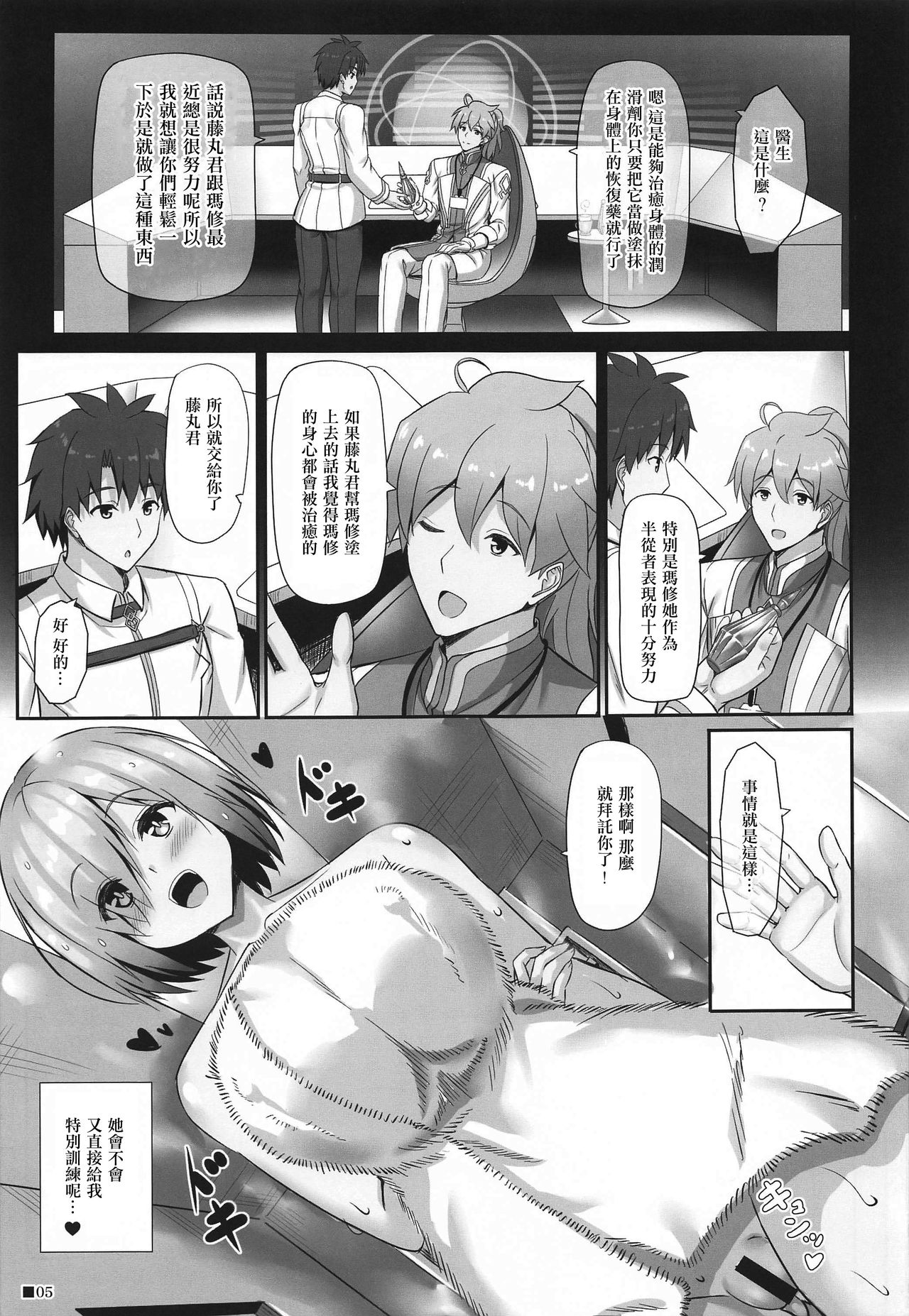 Mash to Ecchi na Lotion - Page 5