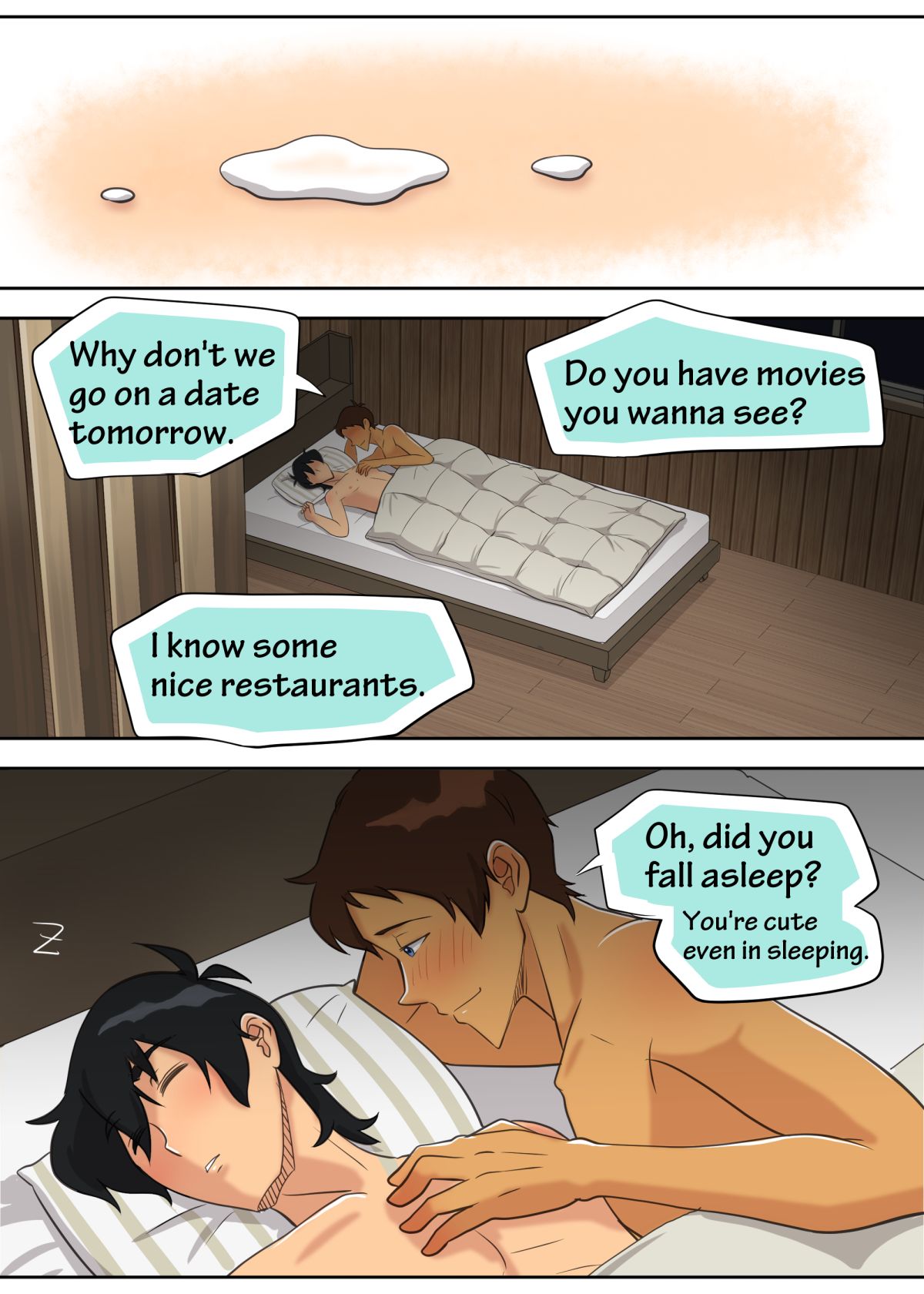 The sleepover game! - Page 51