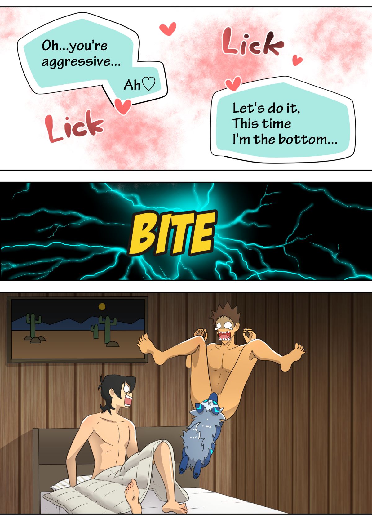 The sleepover game! - Page 54