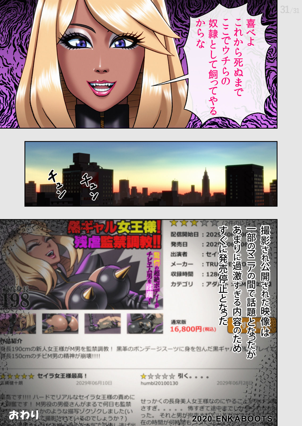 Kuro Gal Bondage: Enka Boots no Manga 2 - Page 33