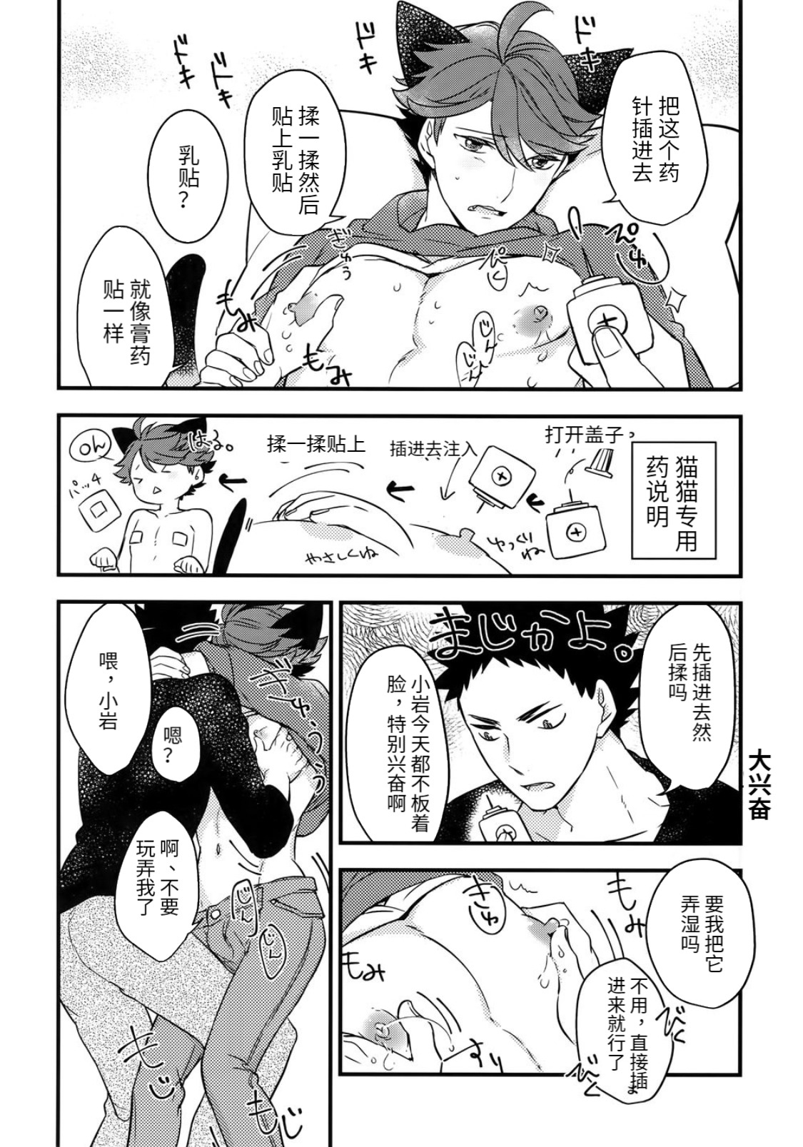Iwa-chan no Neko ni Naritai 3 | 我想成为小岩的猫3 - Page 12