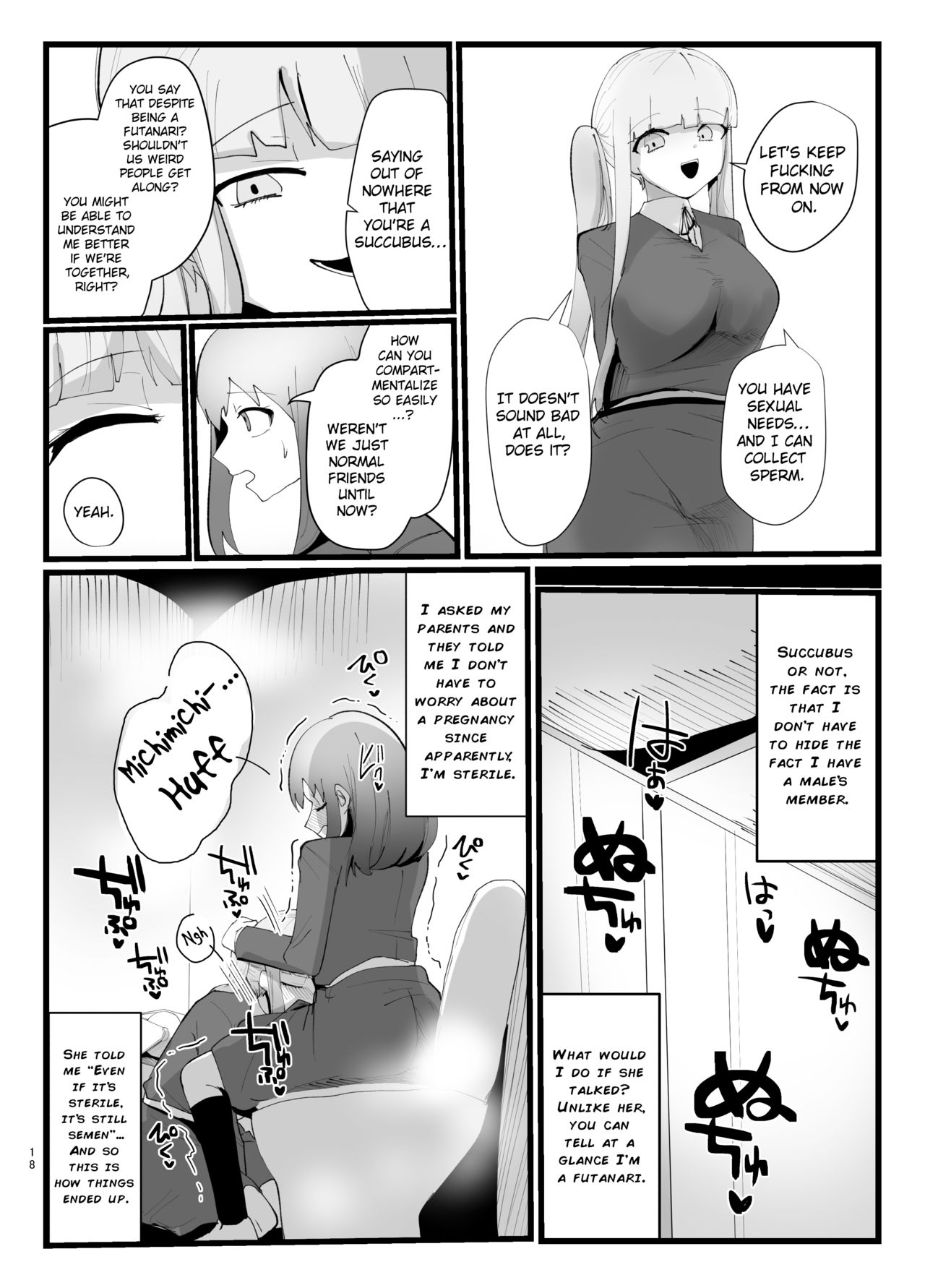 Succubus-san to Futanari Iinchou - Page 18