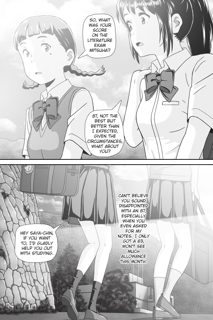 Kimi No Na Wa (Your Name) Thoughts and Dreams - Page 319
