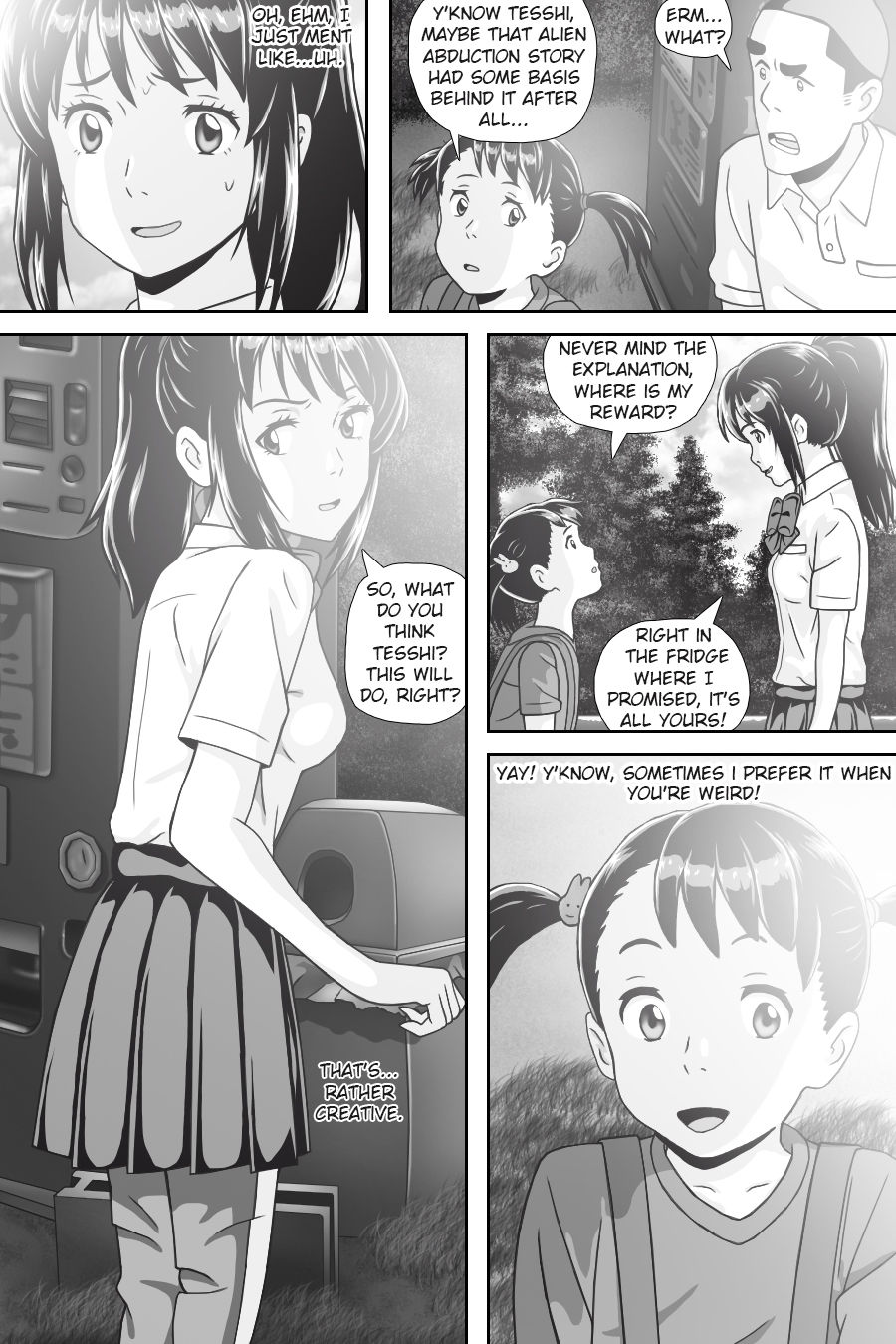 Kimi No Na Wa (Your Name) Thoughts and Dreams - Page 327
