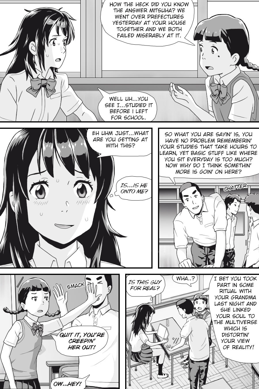 Kimi No Na Wa (Your Name) Thoughts and Dreams - Page 33