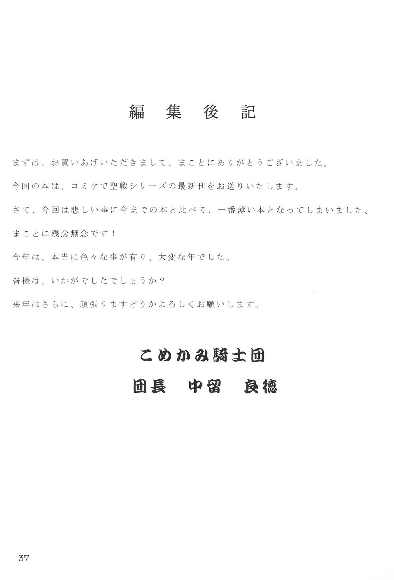 Comiket de Seisen Vol.11 - Page 37