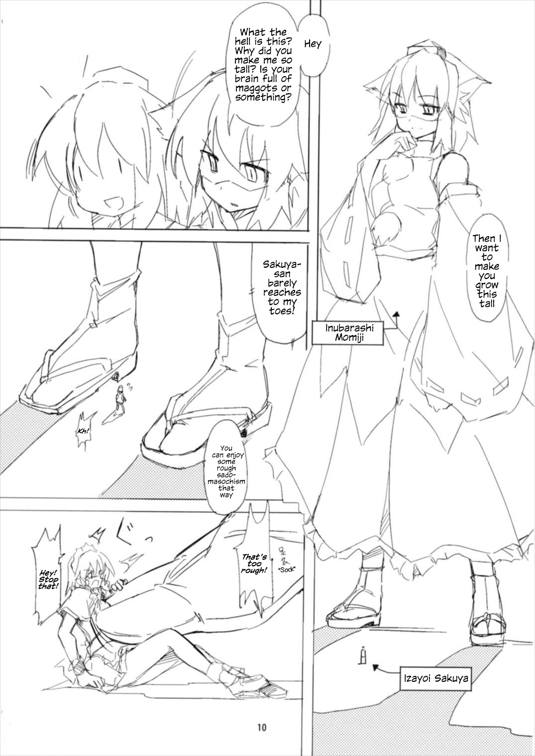 Shameimaru Kyouju no Hiritsuteki Aijou - Page 10