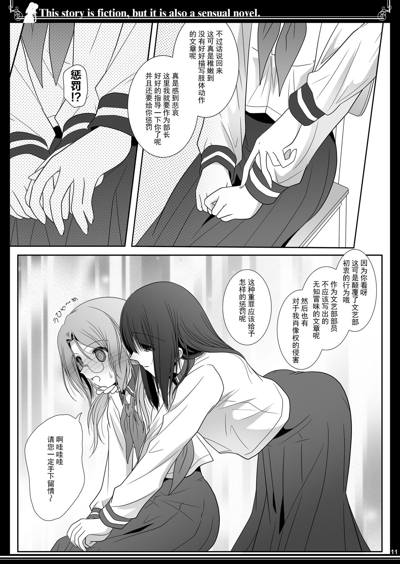 Kono Monogatari wa Fiction de Ari Kannou Shousetsu demo Ari - Page 9