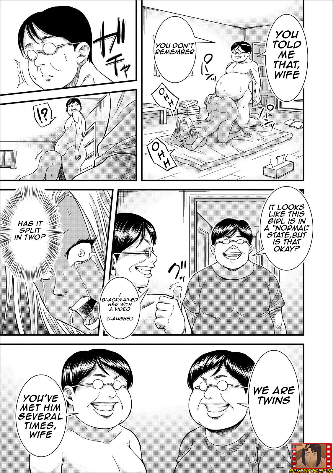 Fat hypnotist VS Former Young Married Woman - Page 11