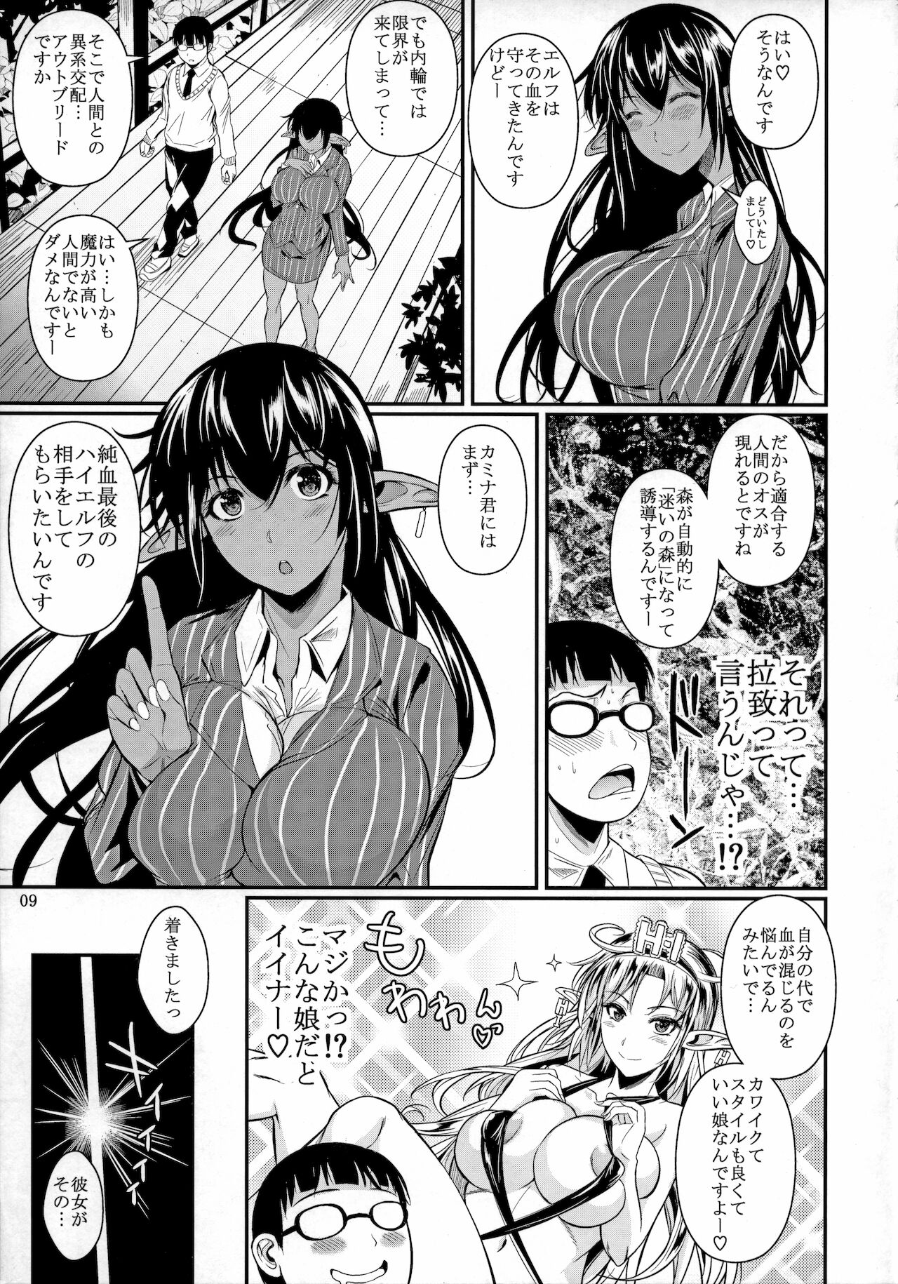 High Elf x High School - Page 10