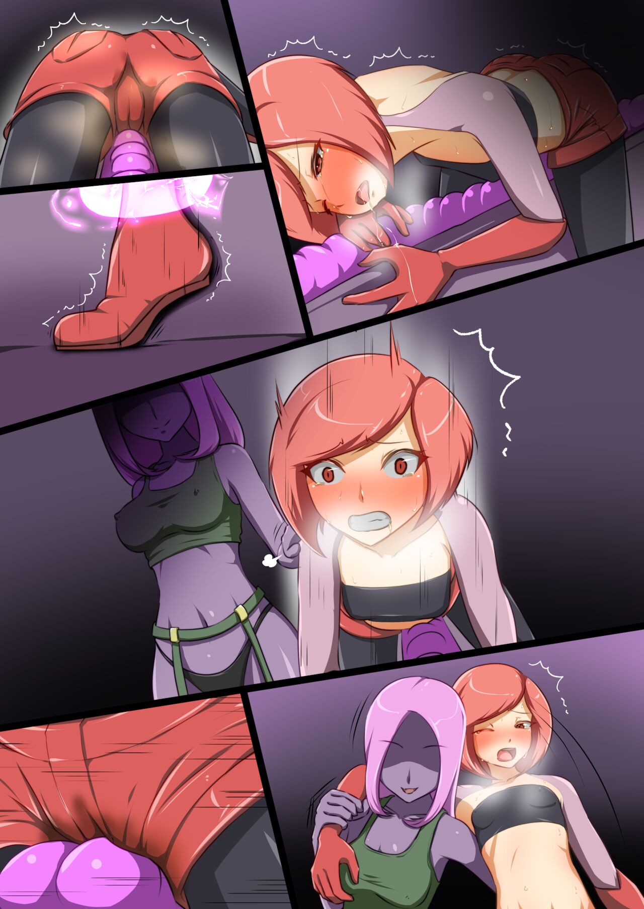 ウチの子がえっちな敵と戦って敗北する話 - Page 100