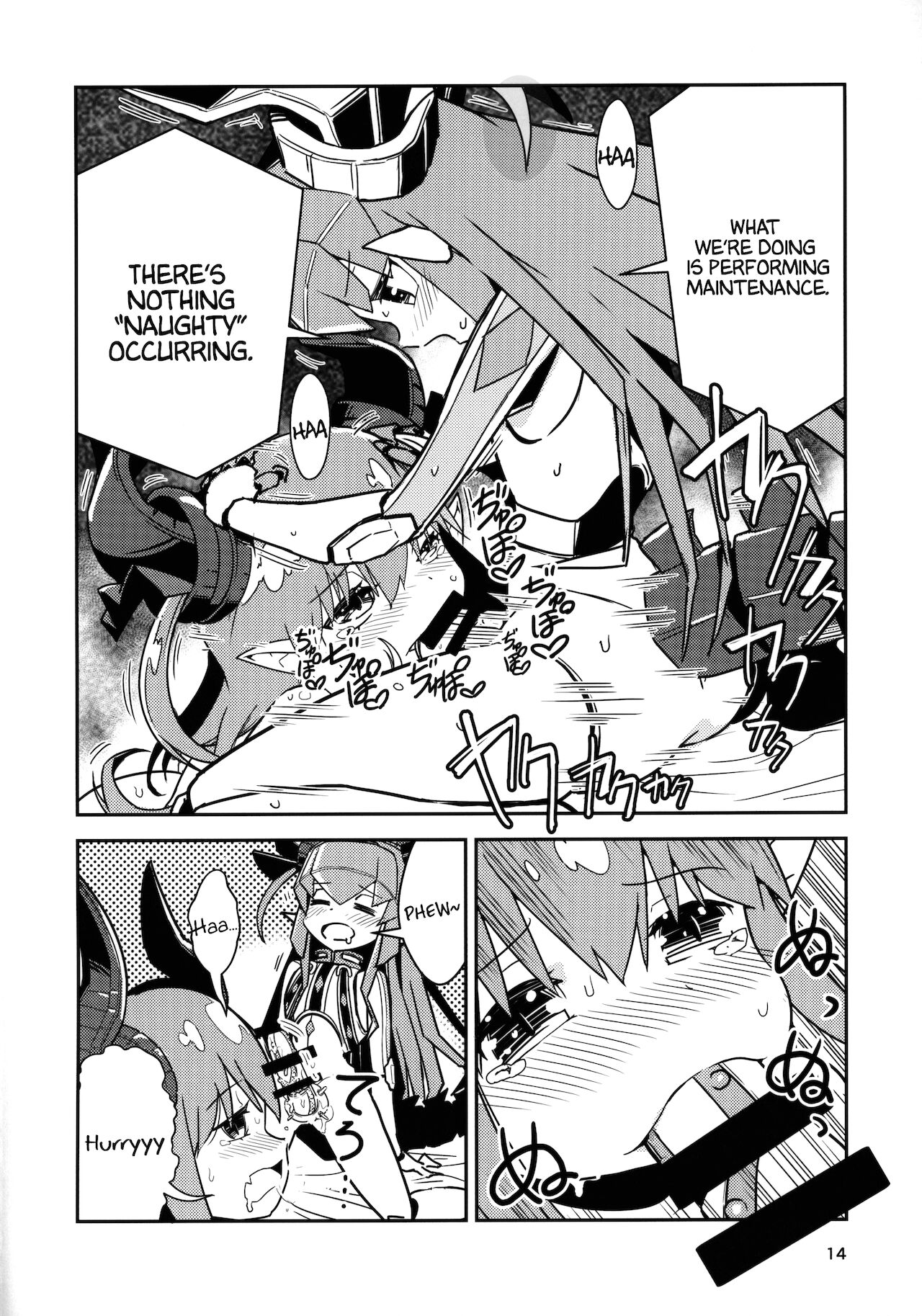 Eliza VS Futanari Mecha-Eliza - Page 13