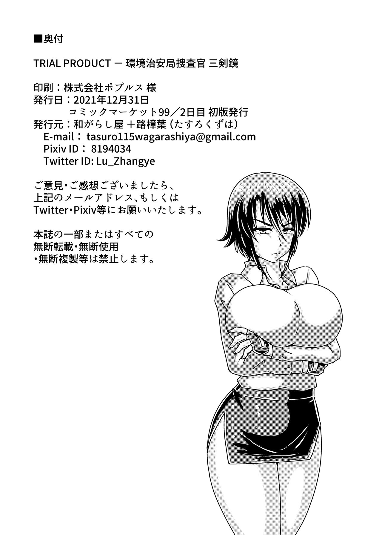 TRIAL PRODUCT - 環境治安局捜査官・三剣鏡 - Page 29