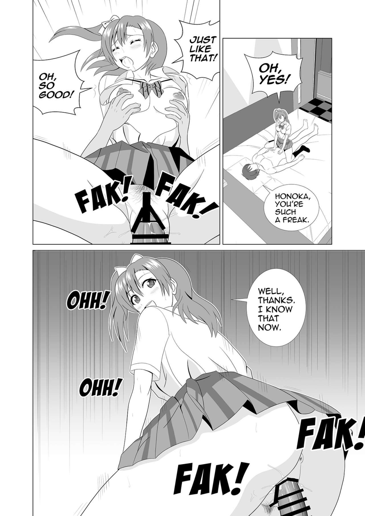 Honoka to Seifuku Ecchi - Page 51