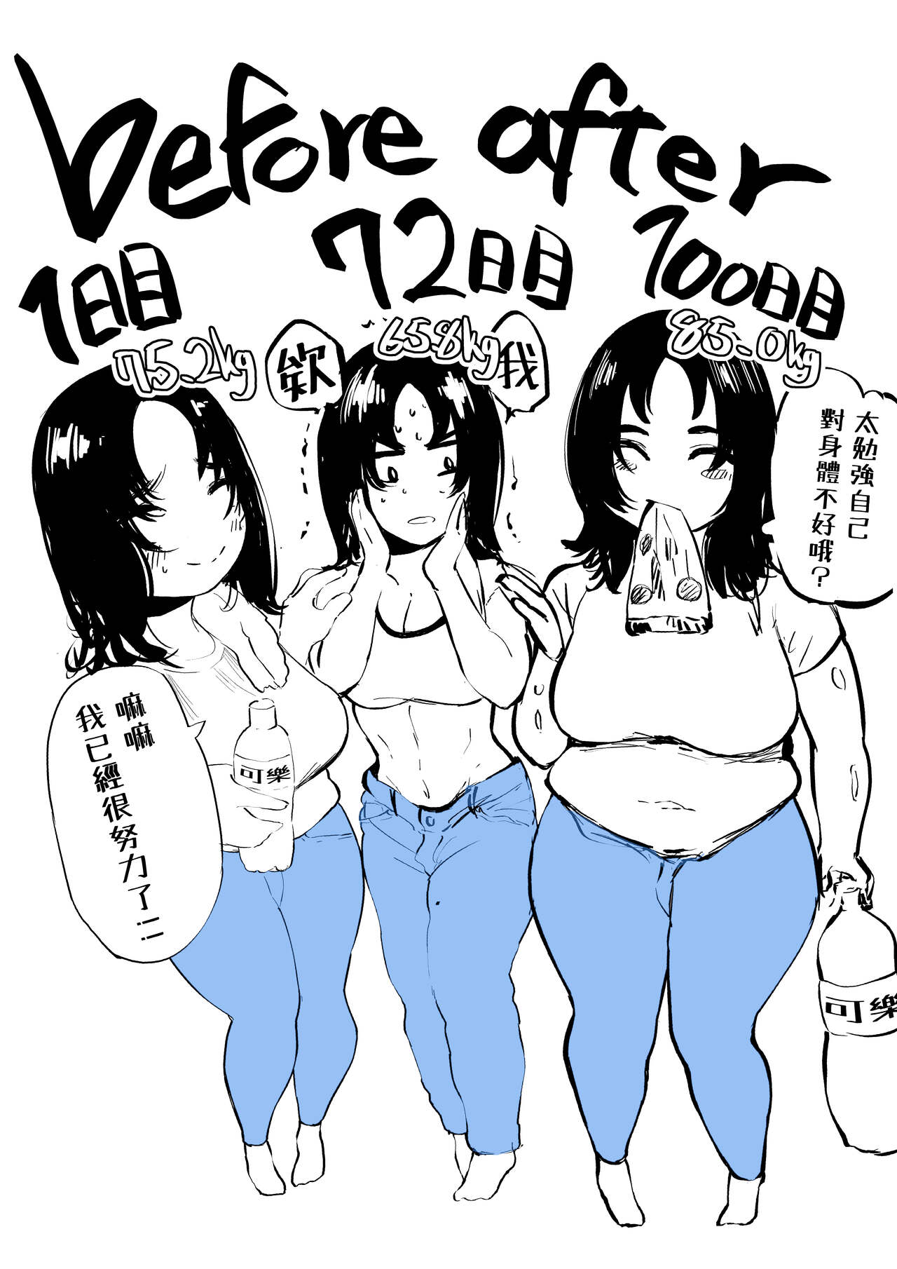 Ai Gains 10kg in 100 Days | 一百天以後長胖十公斤的小藍 - Page 29