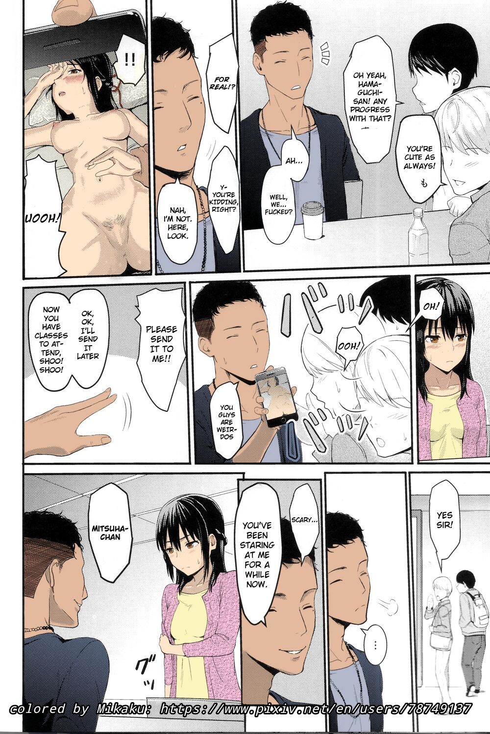 Mitsuha ~Netorare ~ Colored Version by Mikaku - Page 35