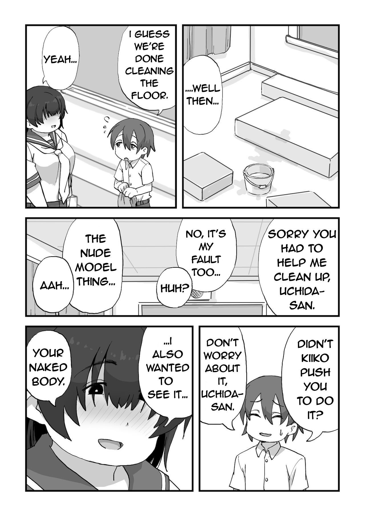 Boku wa Manken Senzoku Nude Model - Page 18