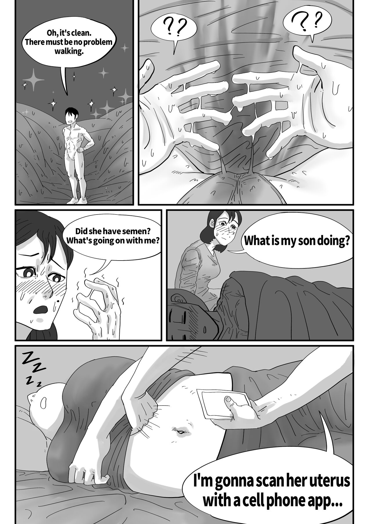Exploration Of The Mom Uterus 3 - Page 11