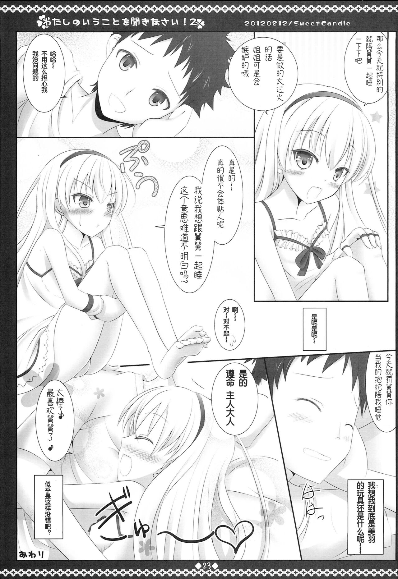 Watashi no Iu Koto o Kikinasai! 2 - Page 22