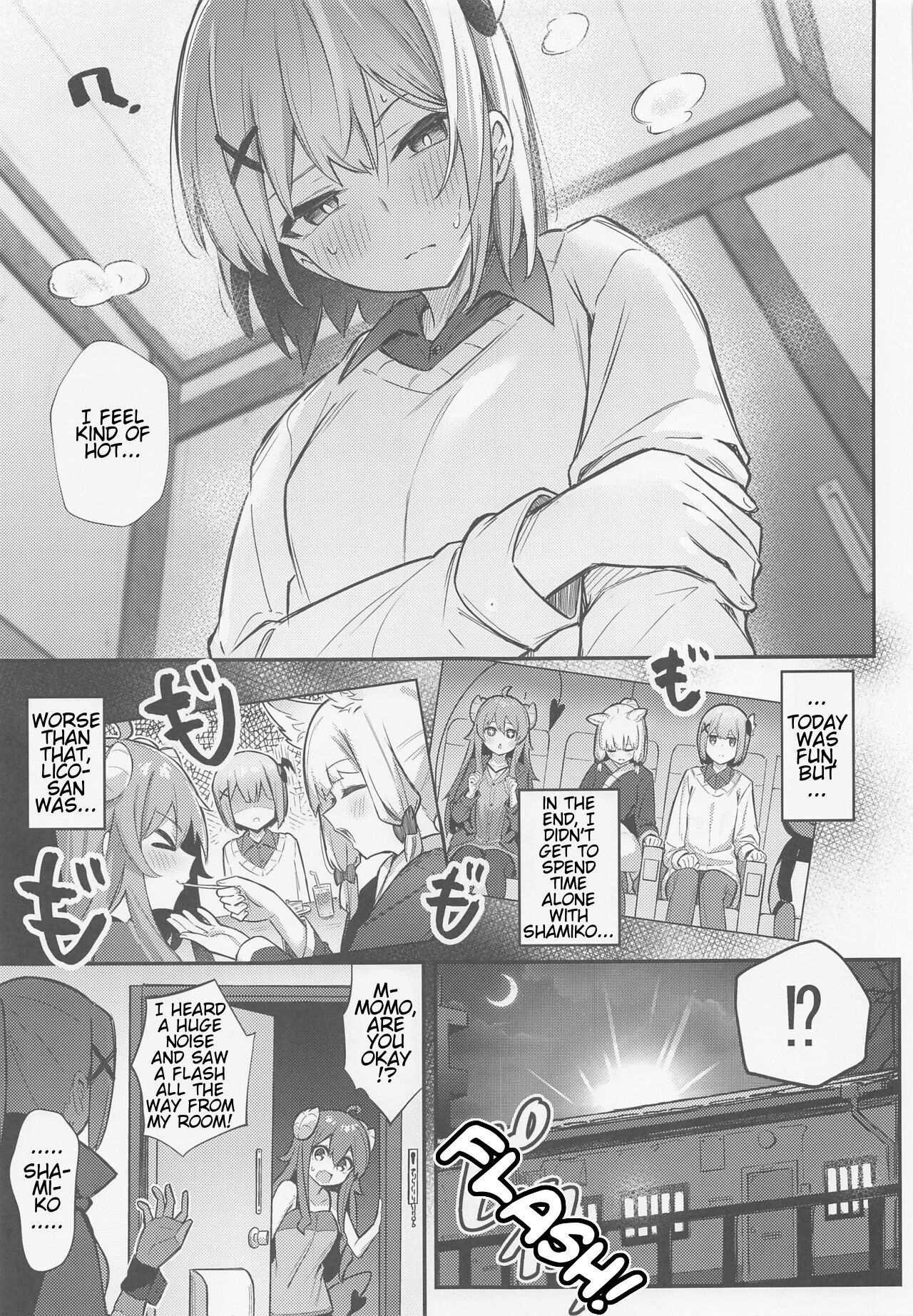 Momo-chan Yamiochi Shita!? - Page 10