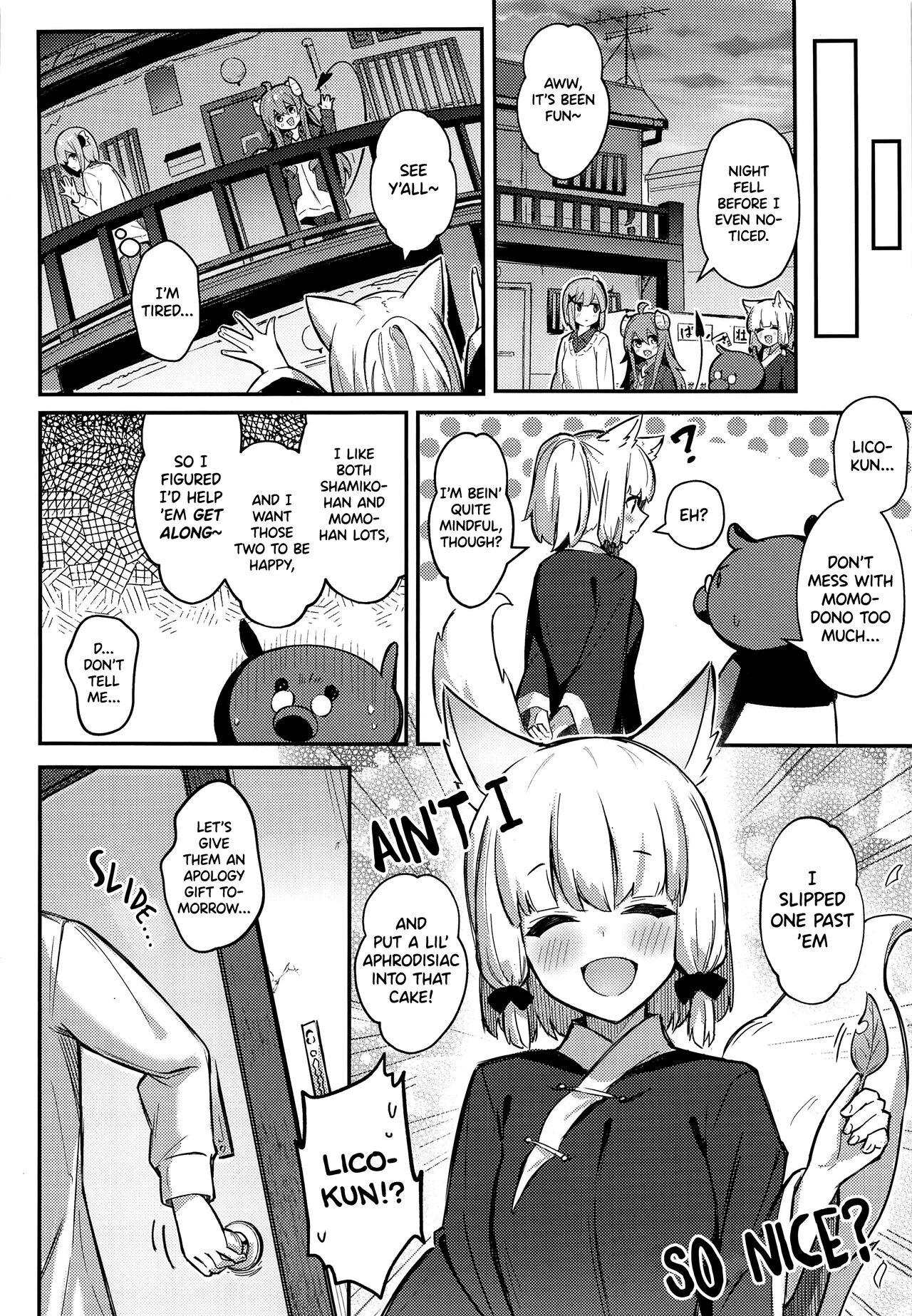 Momo-chan Yamiochi Shita!? - Page 9