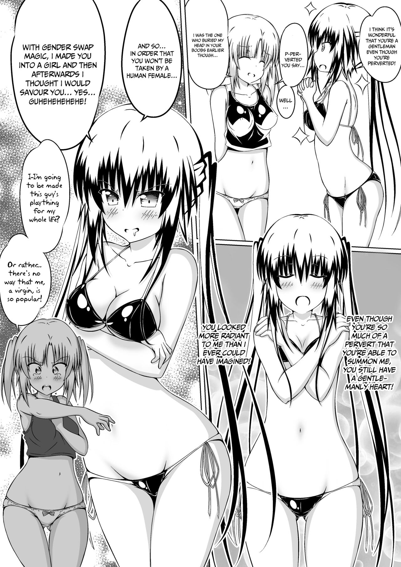 Nyotaika Shite DT to Oppai JD! 2 - Page 20