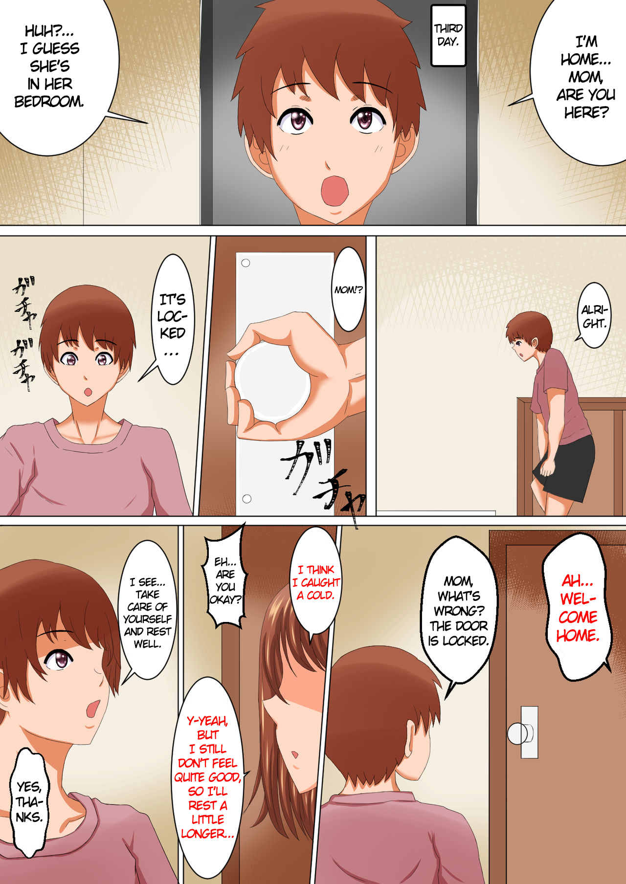 Okaa-san wa… Netorareru - Page 13
