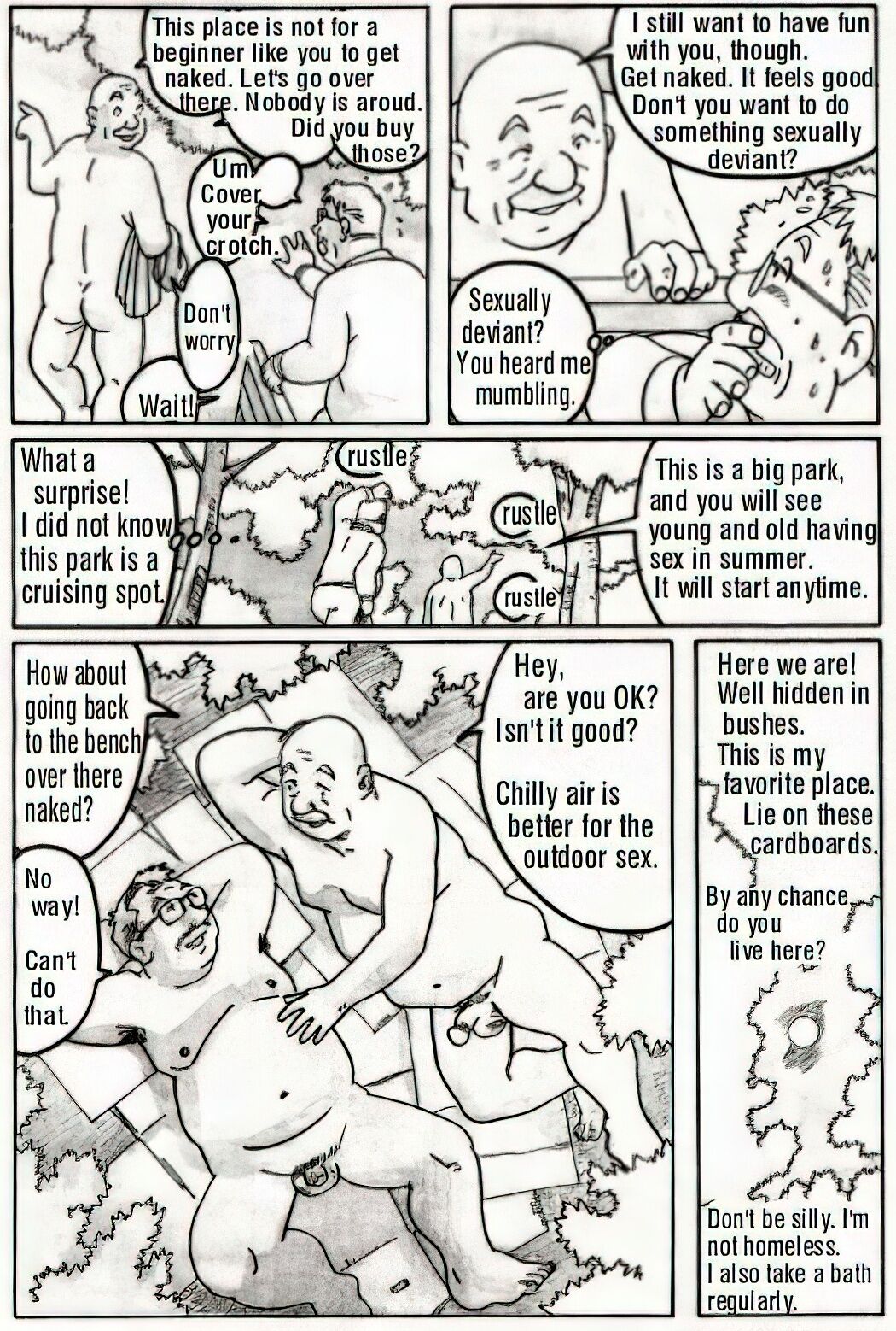 The middle-aged men comics - from Japanese magazine - Page 39