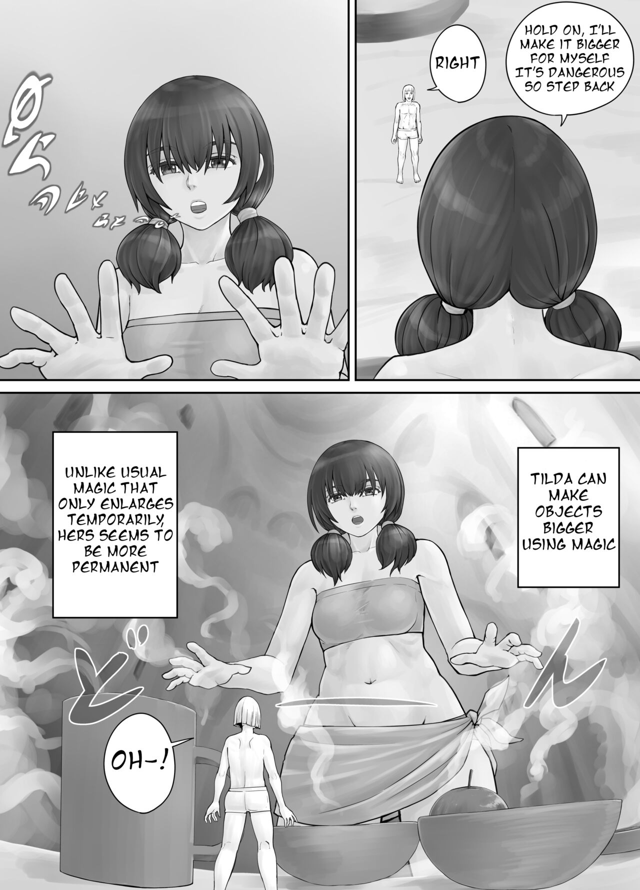 巨人娘ちゃん漫画 Ch.1-4（English Version） - Page 40