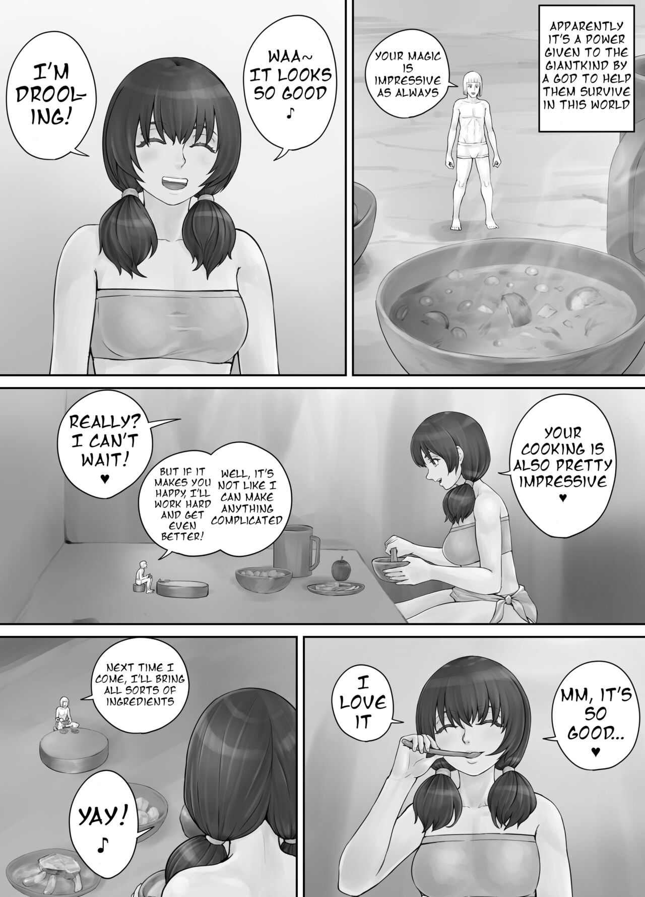 巨人娘ちゃん漫画 Ch.1-4（English Version） - Page 41
